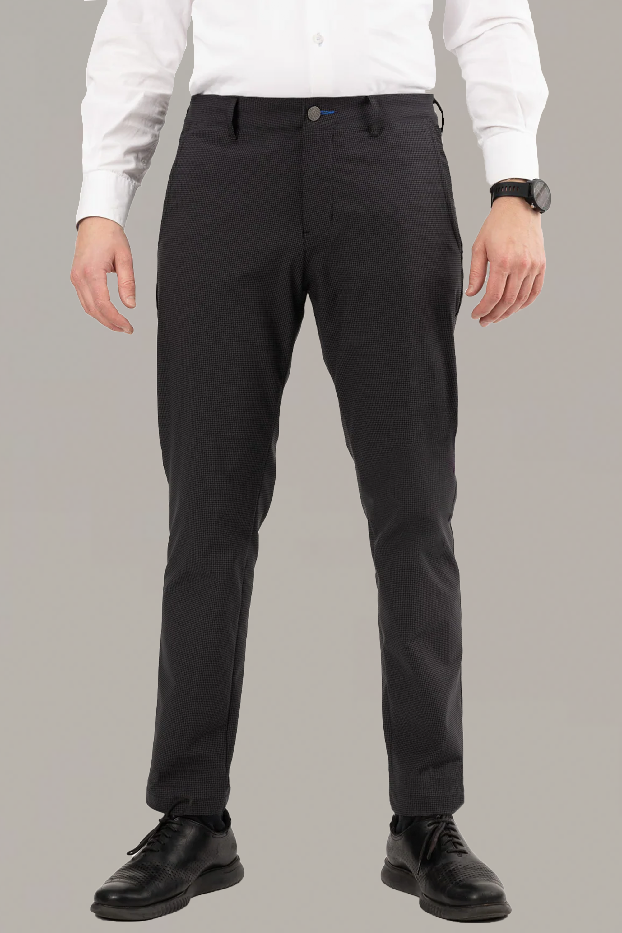 Performance Pants // GREY HOUNDSTOOTH