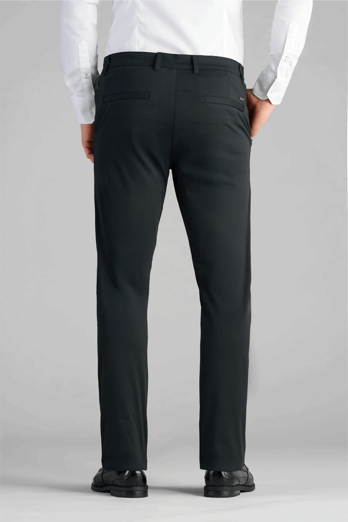 Men's Black Performance Dress Pants (Tailored Stretch Slacks) – Twillory