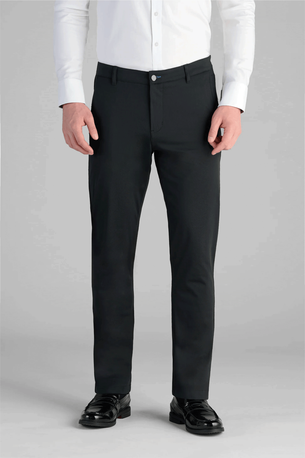 Men's Black Performance Dress Pants (Tailored Stretch Slacks) – Twillory