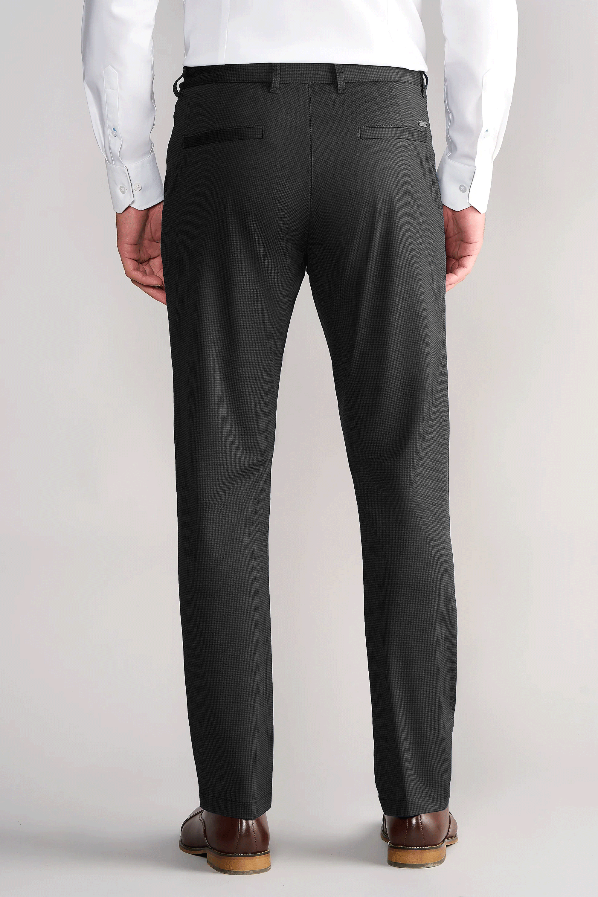 Performance Pants // GREY HOUNDSTOOTH