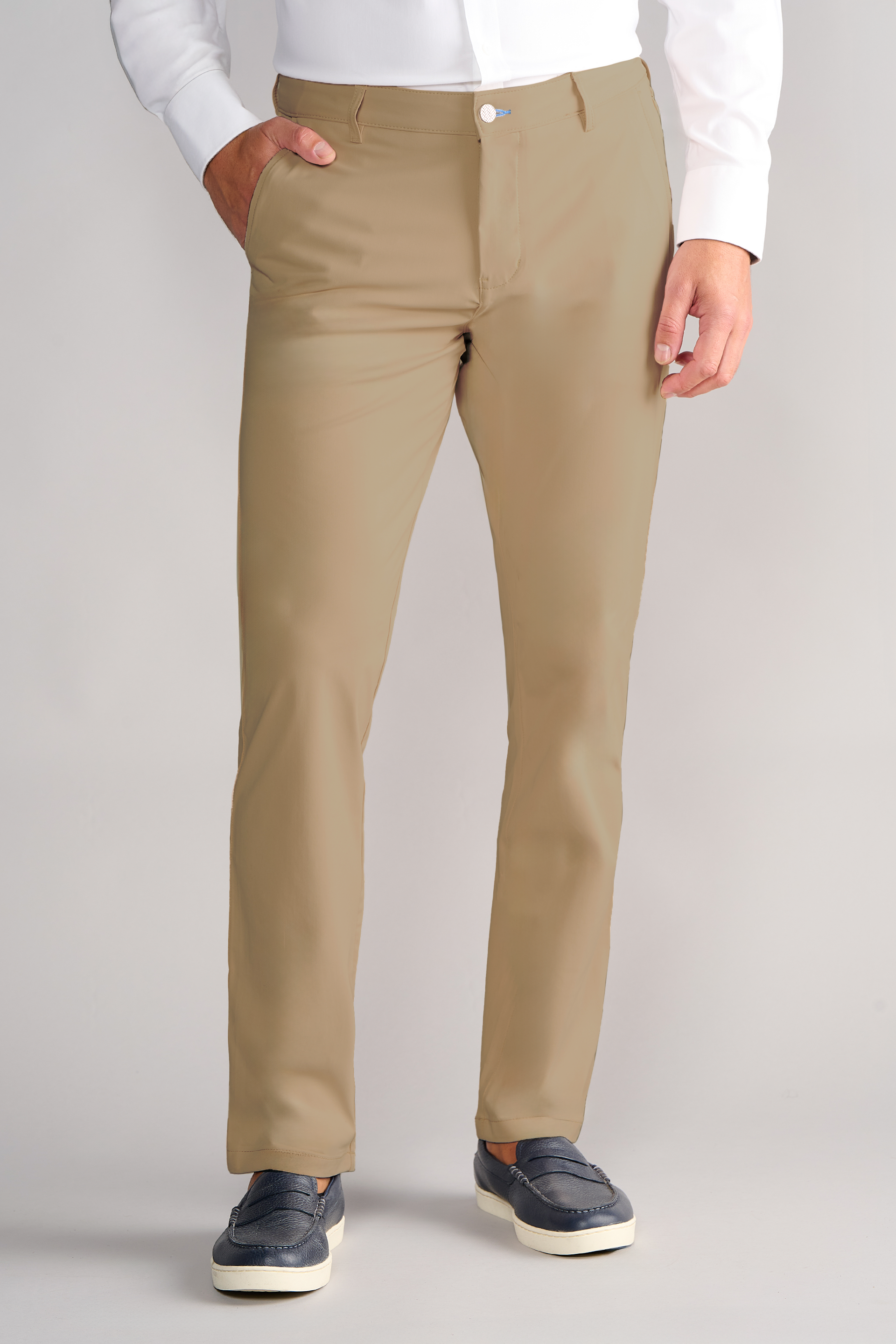 Men's Performance Khaki Pants (Best Stretch Dress Pants for - Main Image