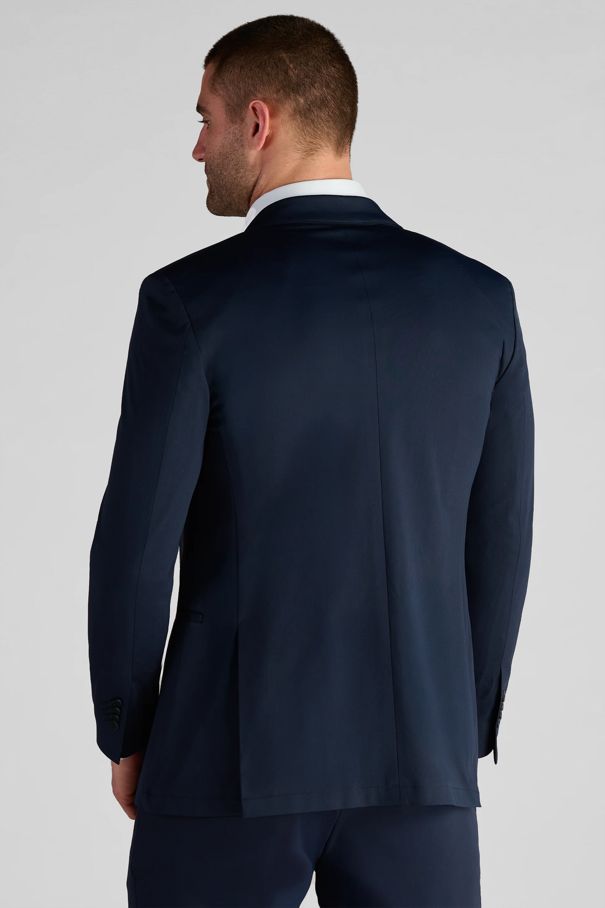 Men's Performance Navy Blazer (Best Stretch/Wrinkle Free Sport Coat ...