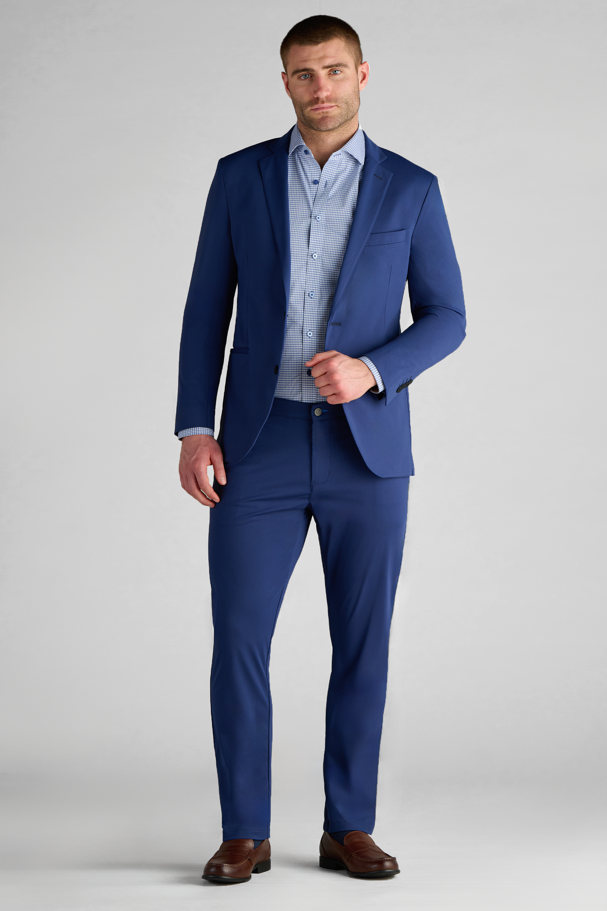 Men's Blue Blazer (Performance Fabric Sport Coat & Jacket) Twillory Men's Blue Blazer (Performance Fabric Sport Coat & Jacket) Twillory