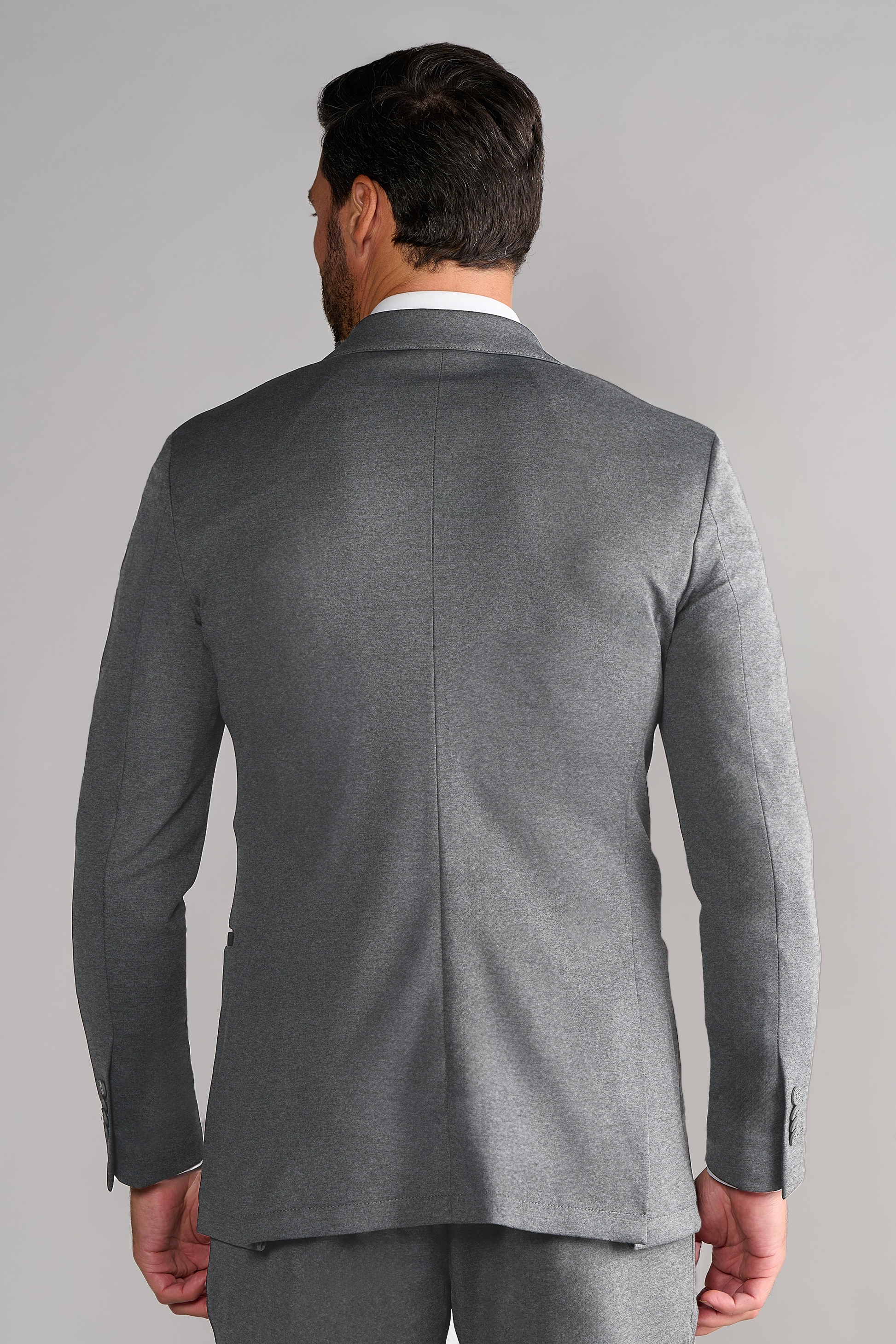 Men's Grey Blazer (Light Grey Performance Sport Coat/Jacket