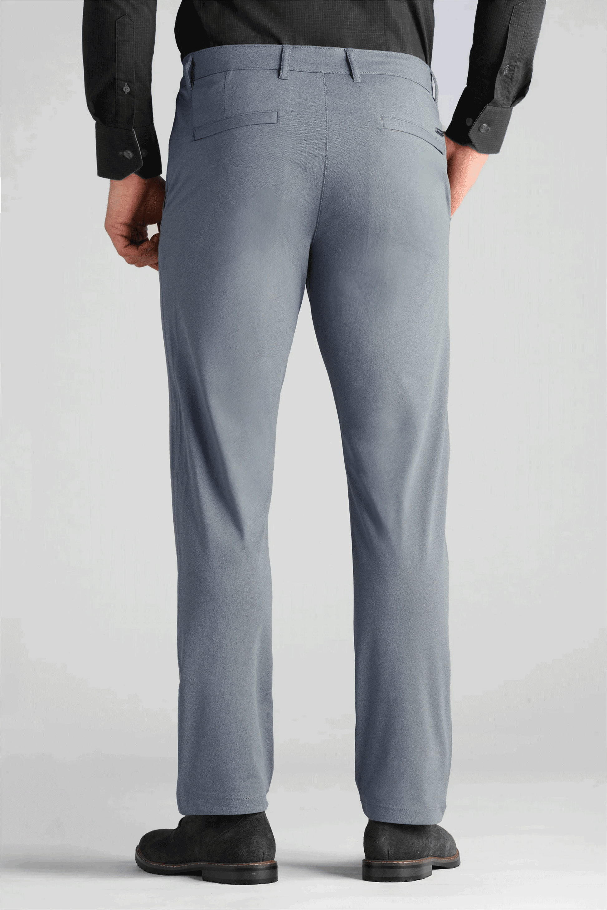 Grey Melange Pants (Performance Tailored Dress Slacks) Twillory Grey Melange Pants (Performance Tailored Dress Slacks) Twillory