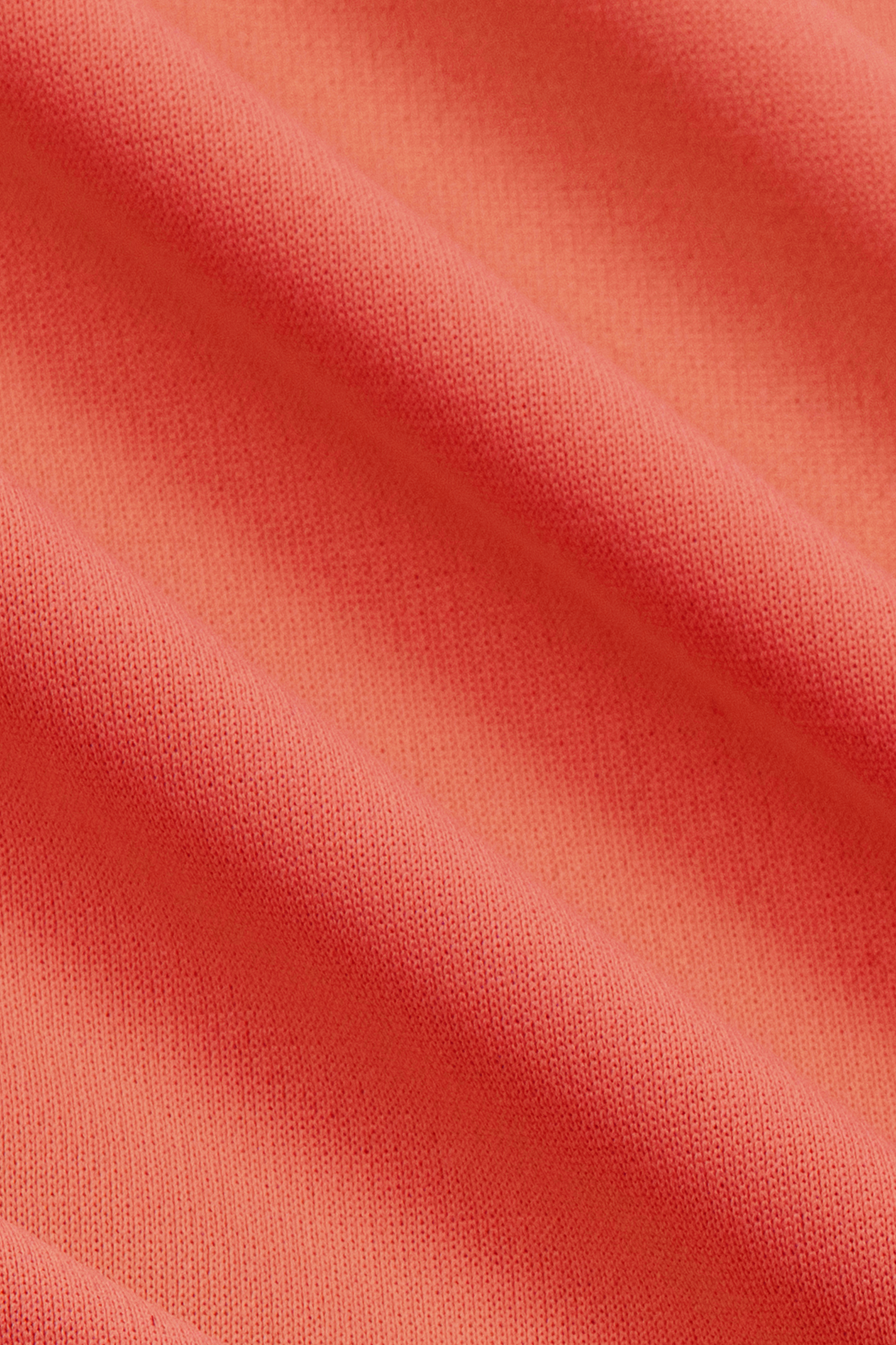 Short Sleeve Polo Solid // Salmon