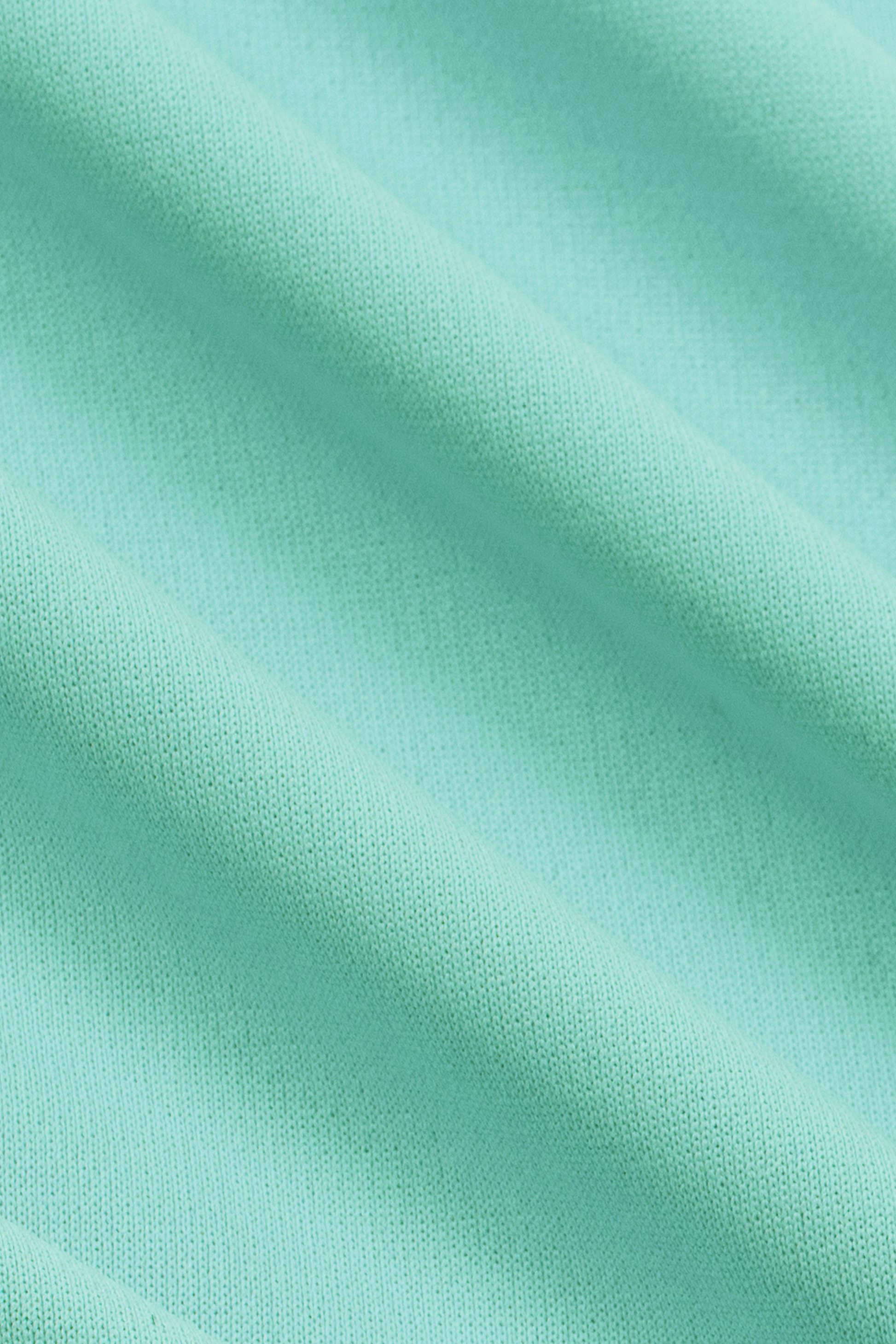 Short Sleeve Polo Solid // Turquoise