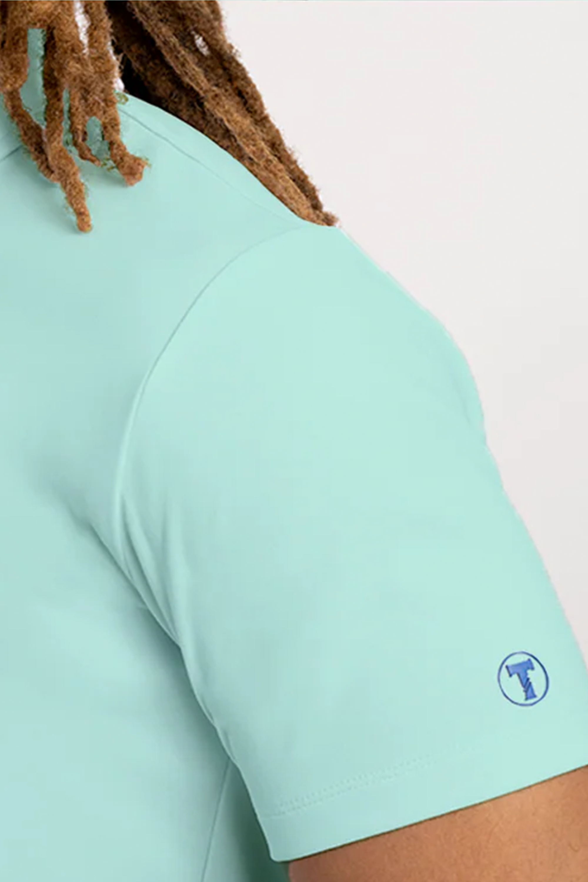 Short Sleeve Polo Solid // Turquoise
