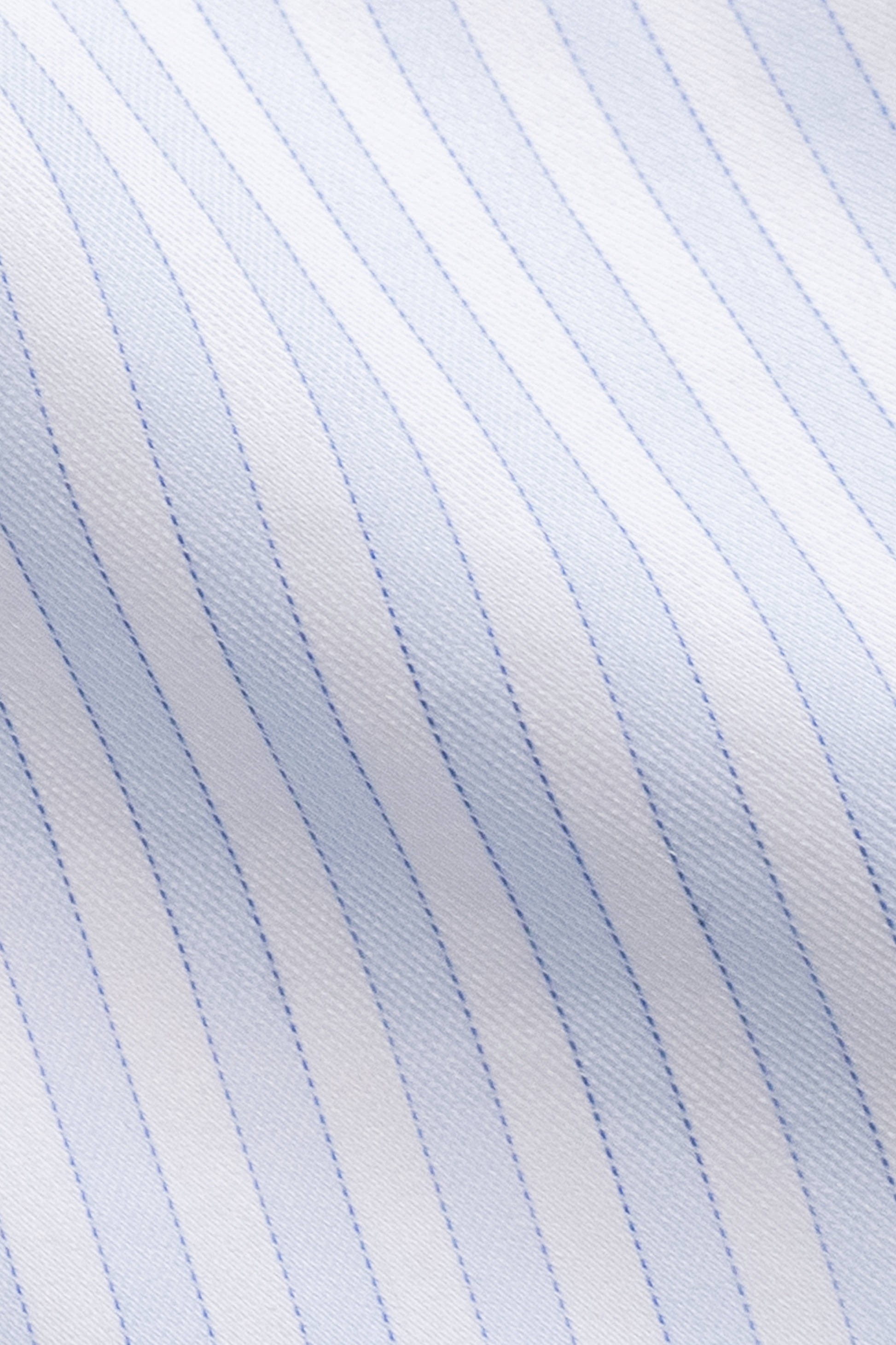 Leader Non-Iron Stripe // Dashed Blue