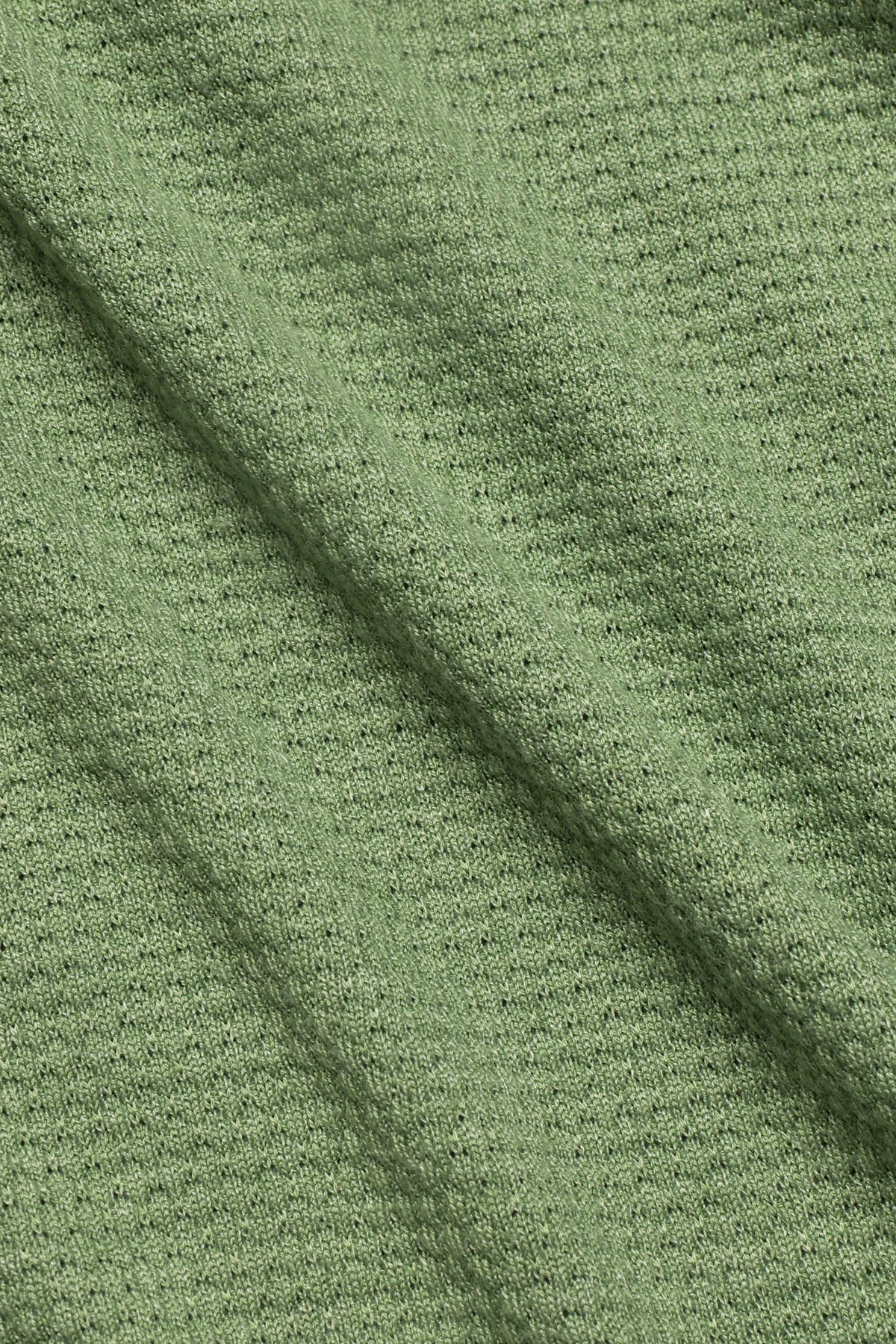 Short Sleeve Sweater Polo Contrast | Moss