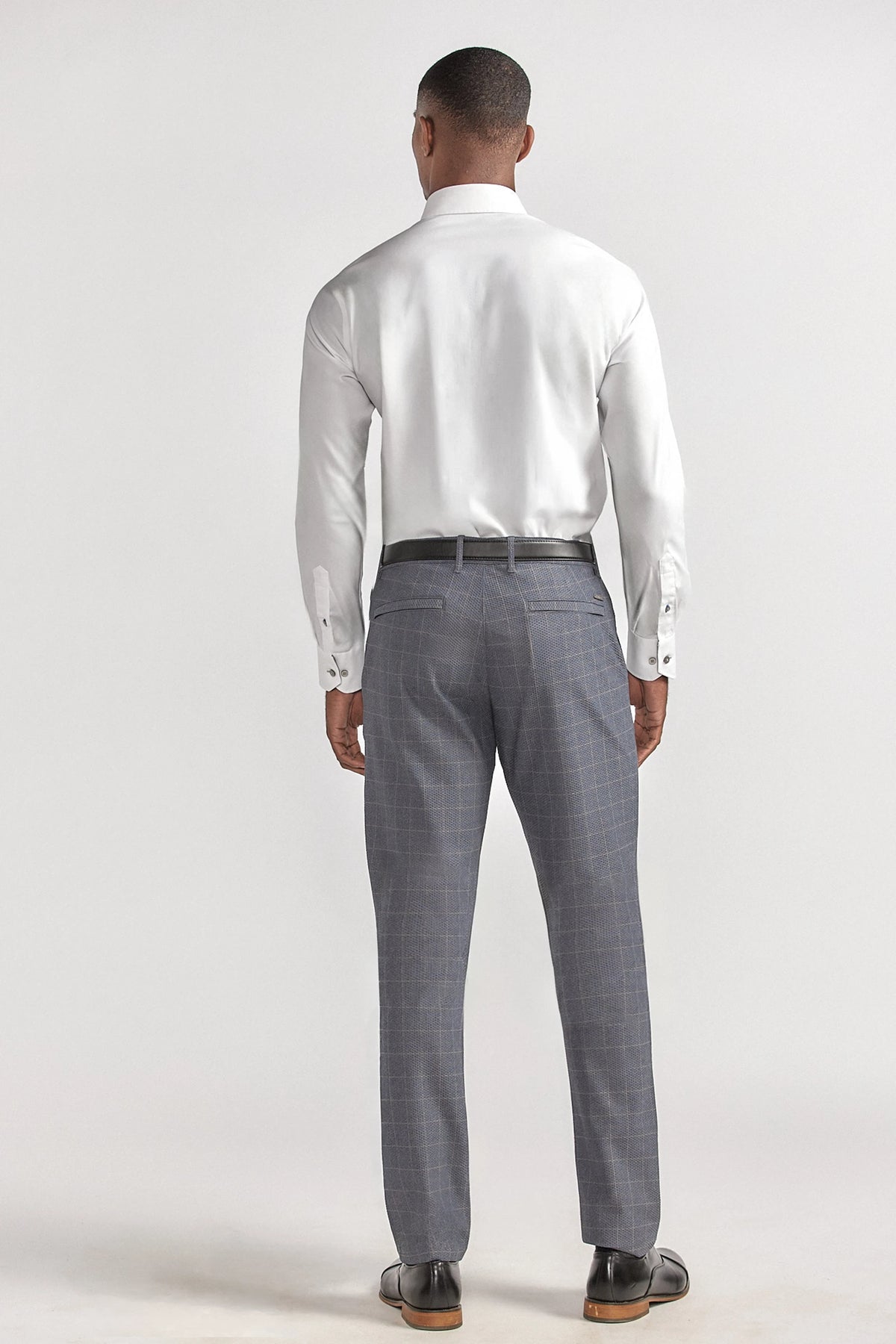 AIR Pants | Grey Heather Plaid, view 4 of 4