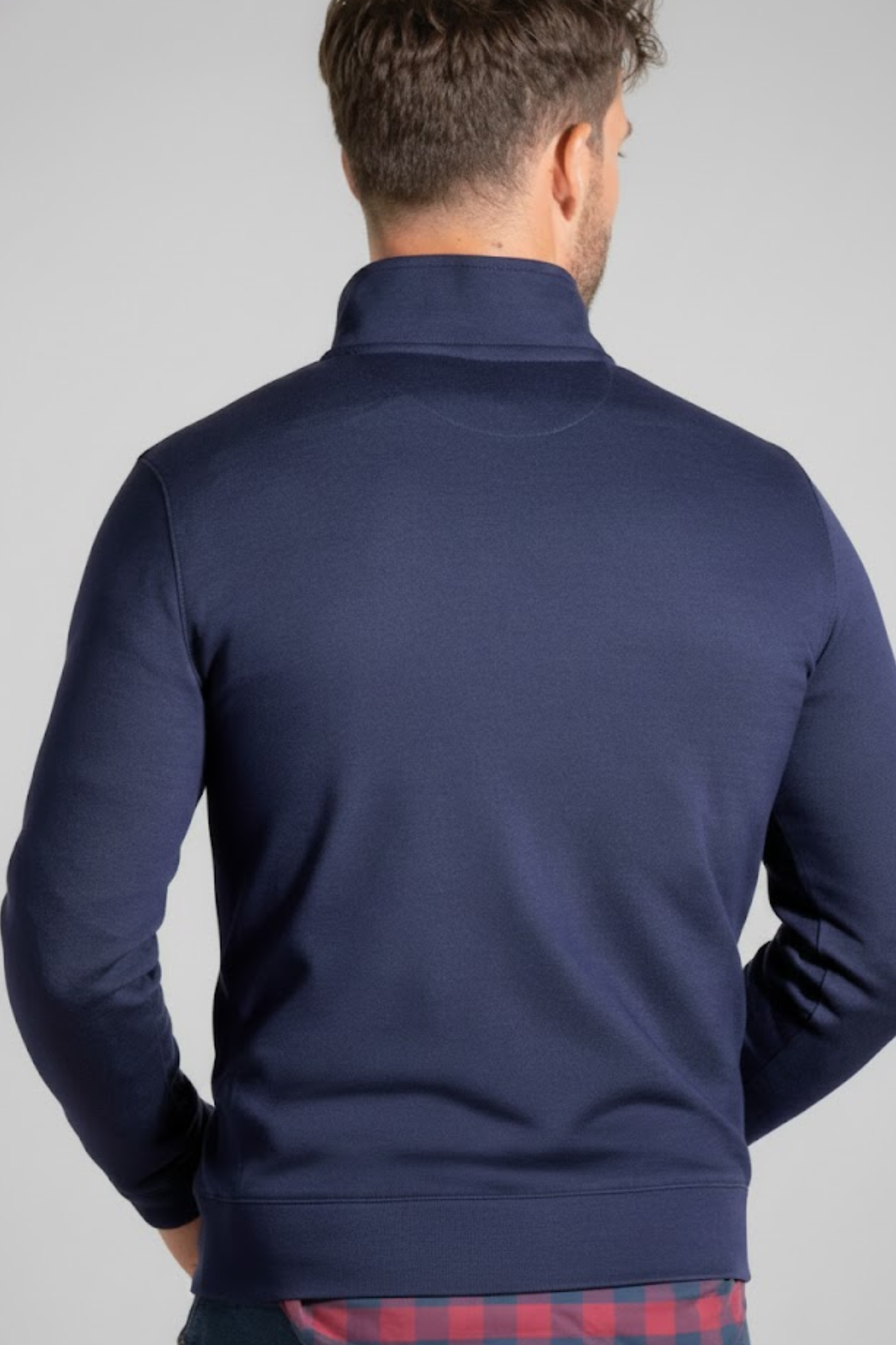 Performance Quarter Zip // Denim