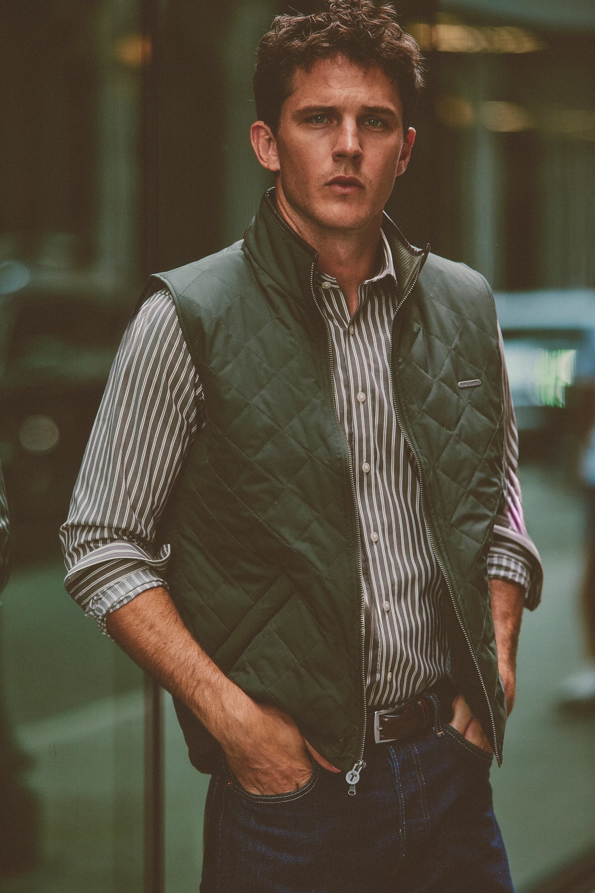 mens winter dress vest Men's Performance Quilted (Winter Padded Stretch Vest) – Twillory or any formal event TikTok Only The Bogart Color:Pink Confetti