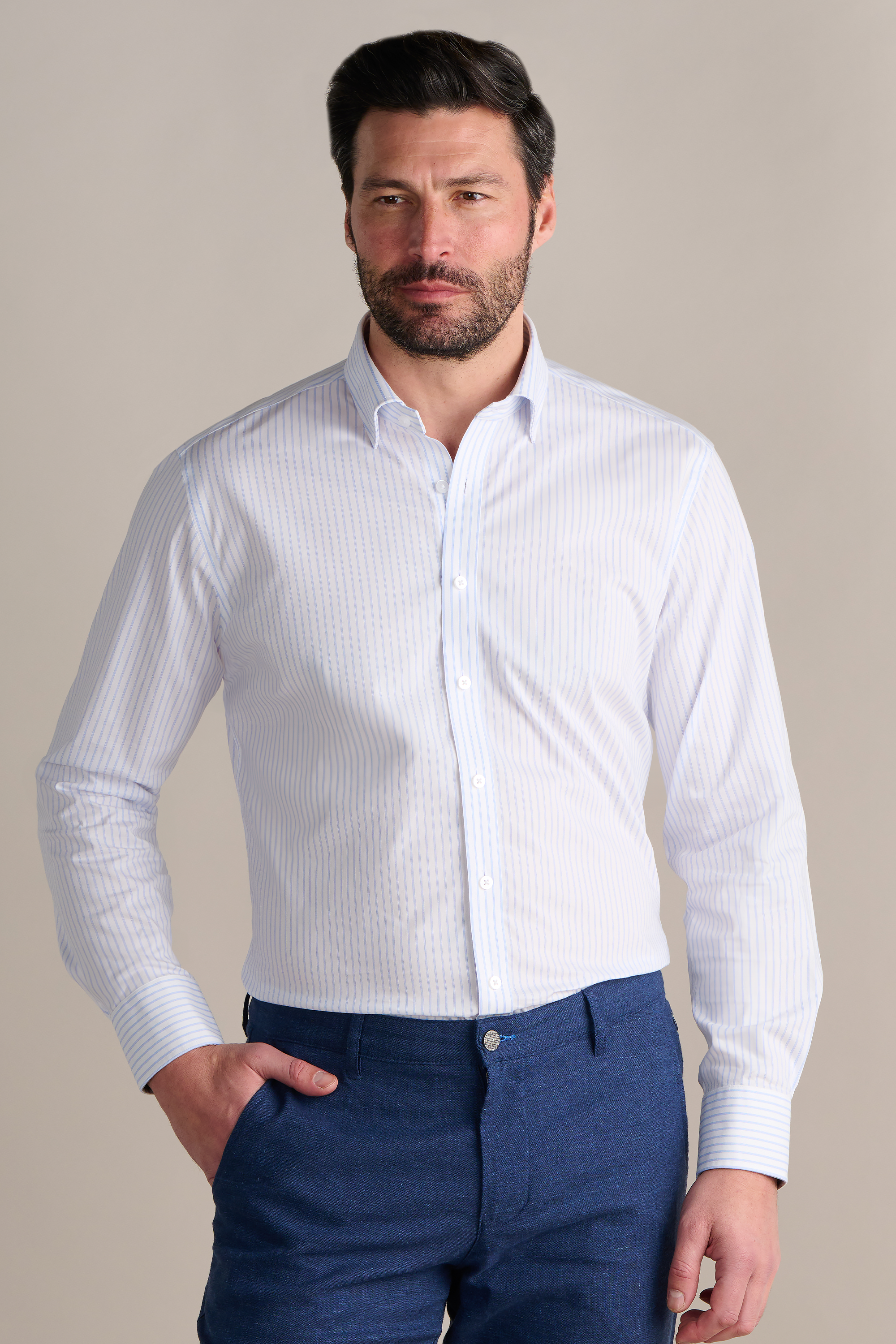 Leader Stripe // Thick White