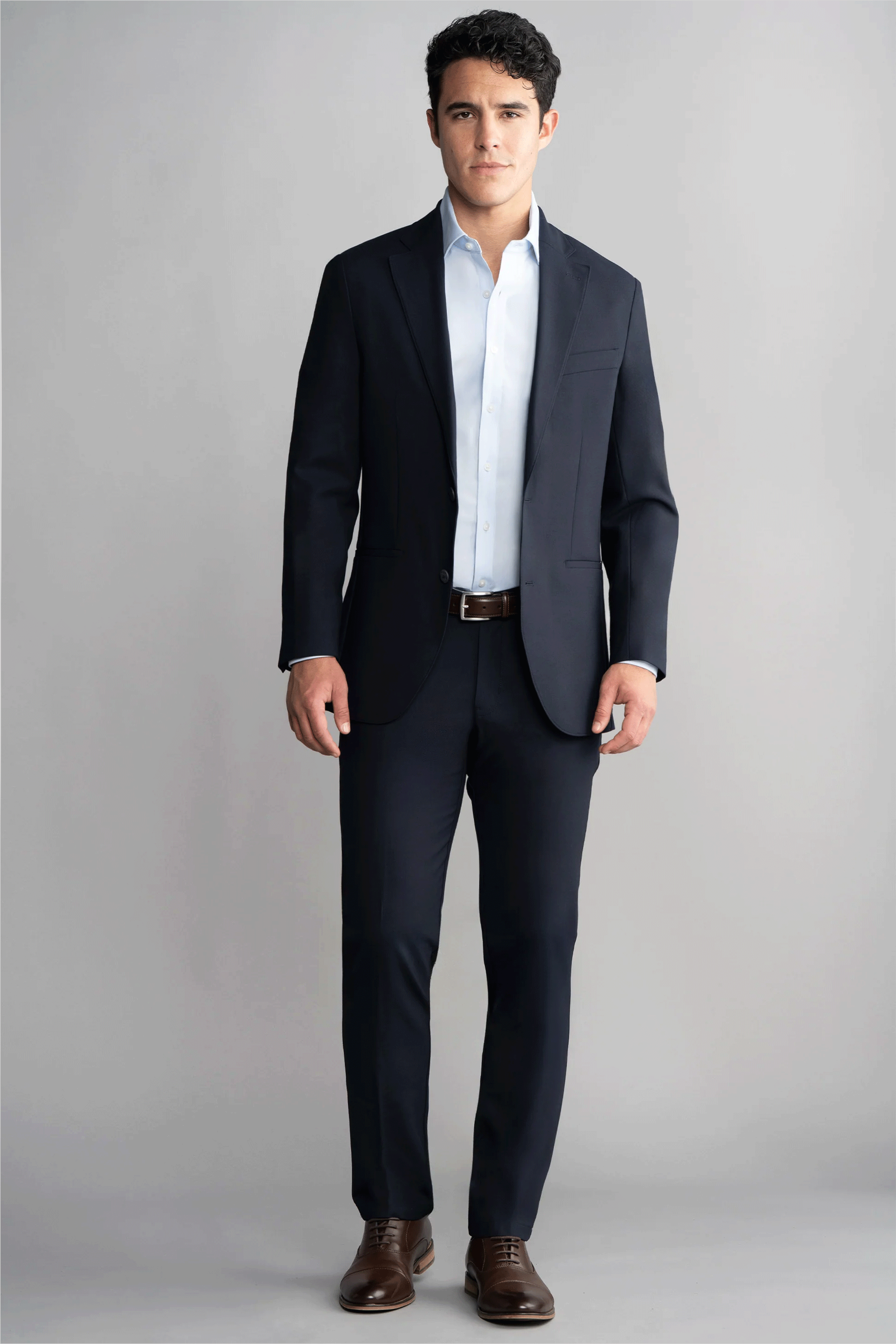 Hybrid Wool Blazer // Navy