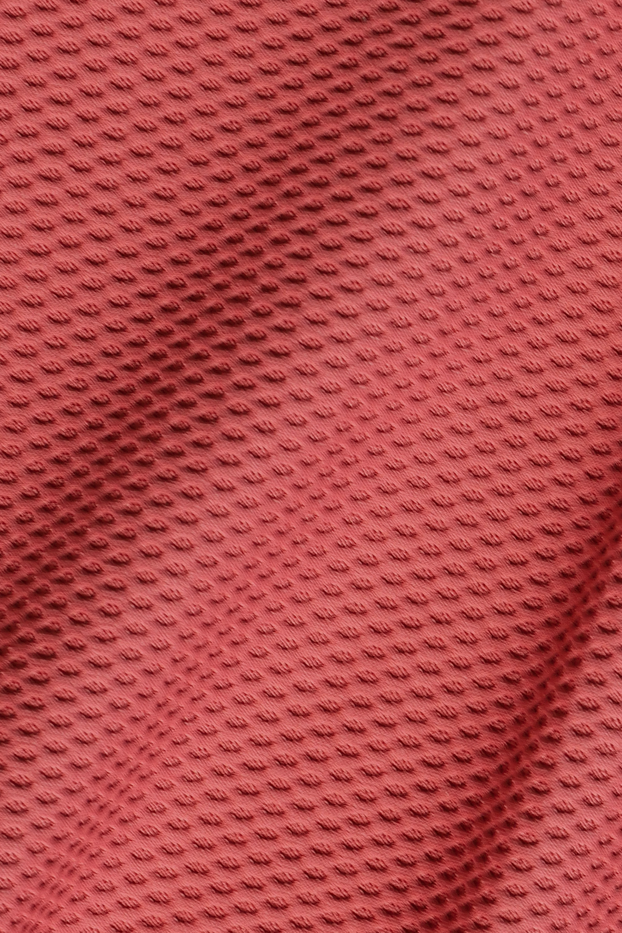 AIR Zip Polo Solid // Cinnabar