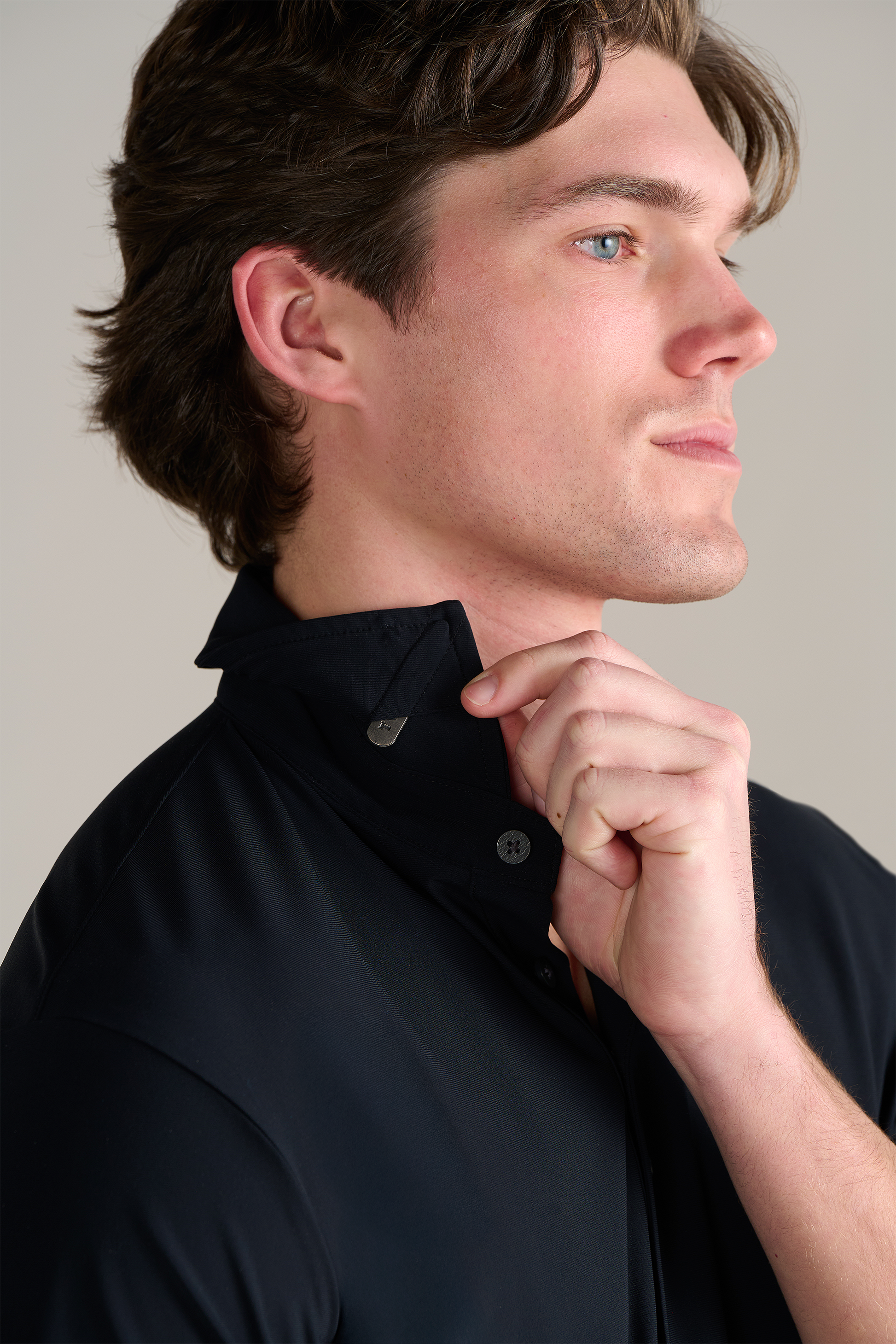 Event Polo Solid // Black – Twillory Event Polo Solid // Black – Twillory