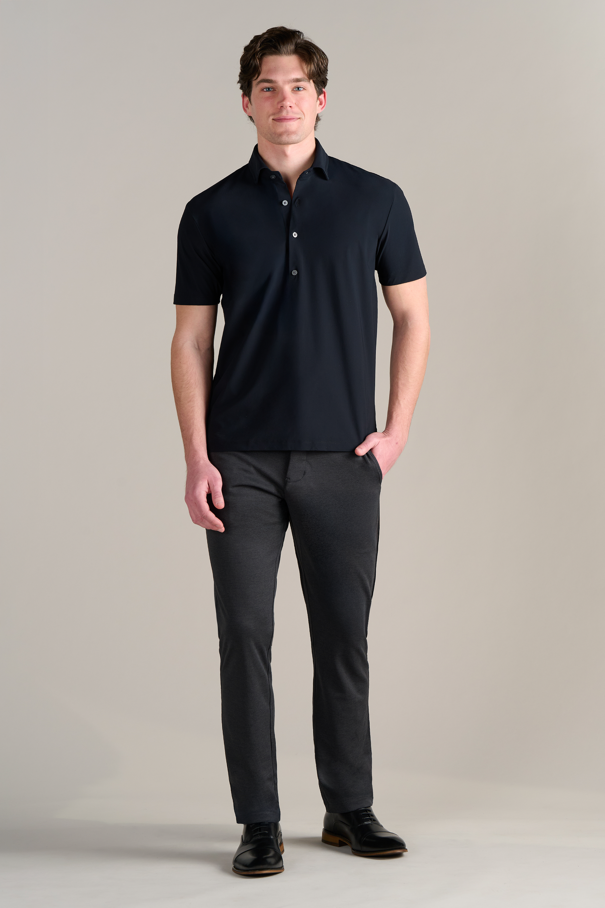 Event Polo Solid // Black Twillory Event Polo Solid // Black Twillory