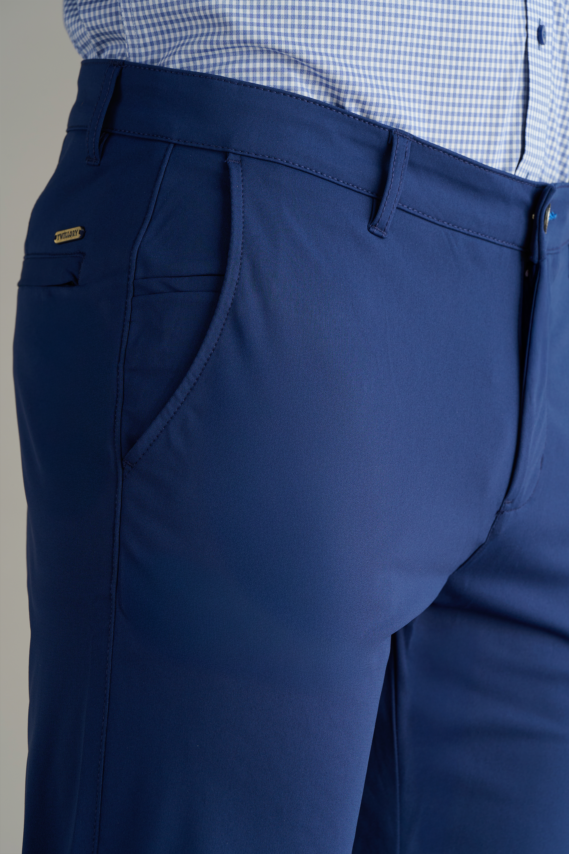 Men's Blue Performance Dress Pants (Trim or Tailored Fit Slacks) Twillory Men's Blue Performance Dress Pants (Trim or Tailored Fit Slacks) Twillory