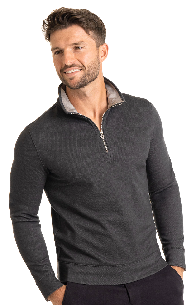 Men's performance quarter zip sale