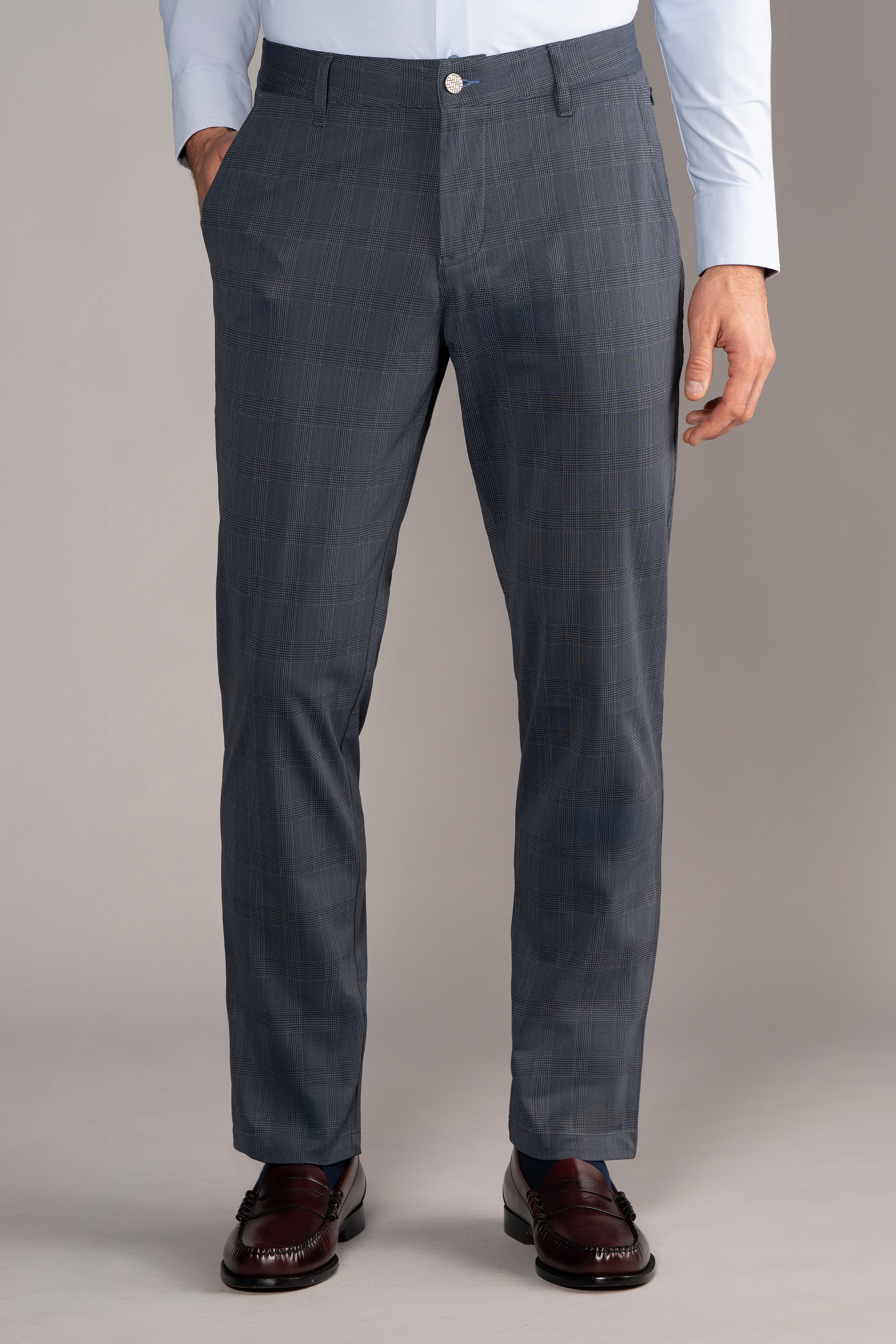 Performance Pants // Grey Prince of Wales