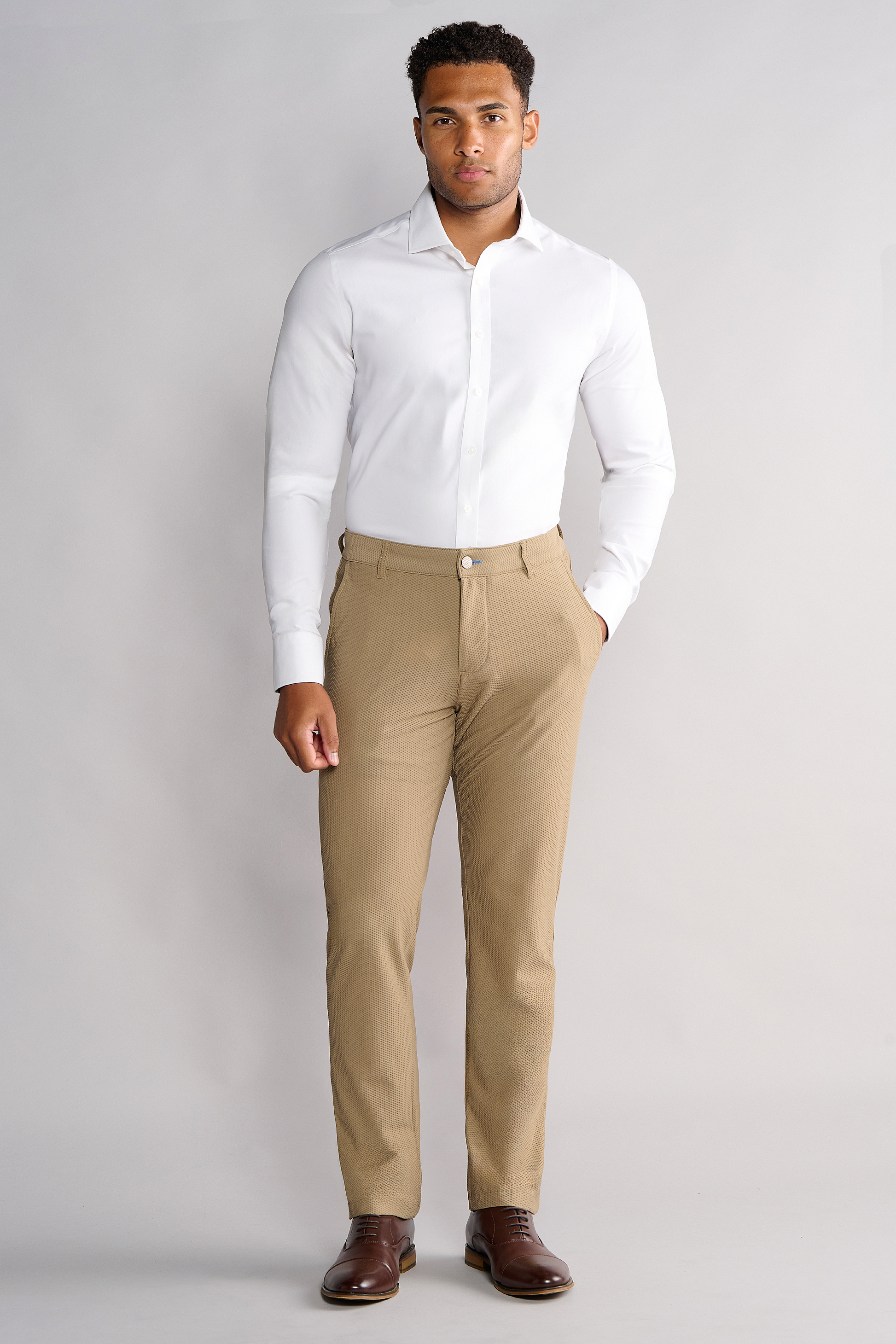 Men's Breathable Khaki Pants (Lightweight Summer Dress Pants