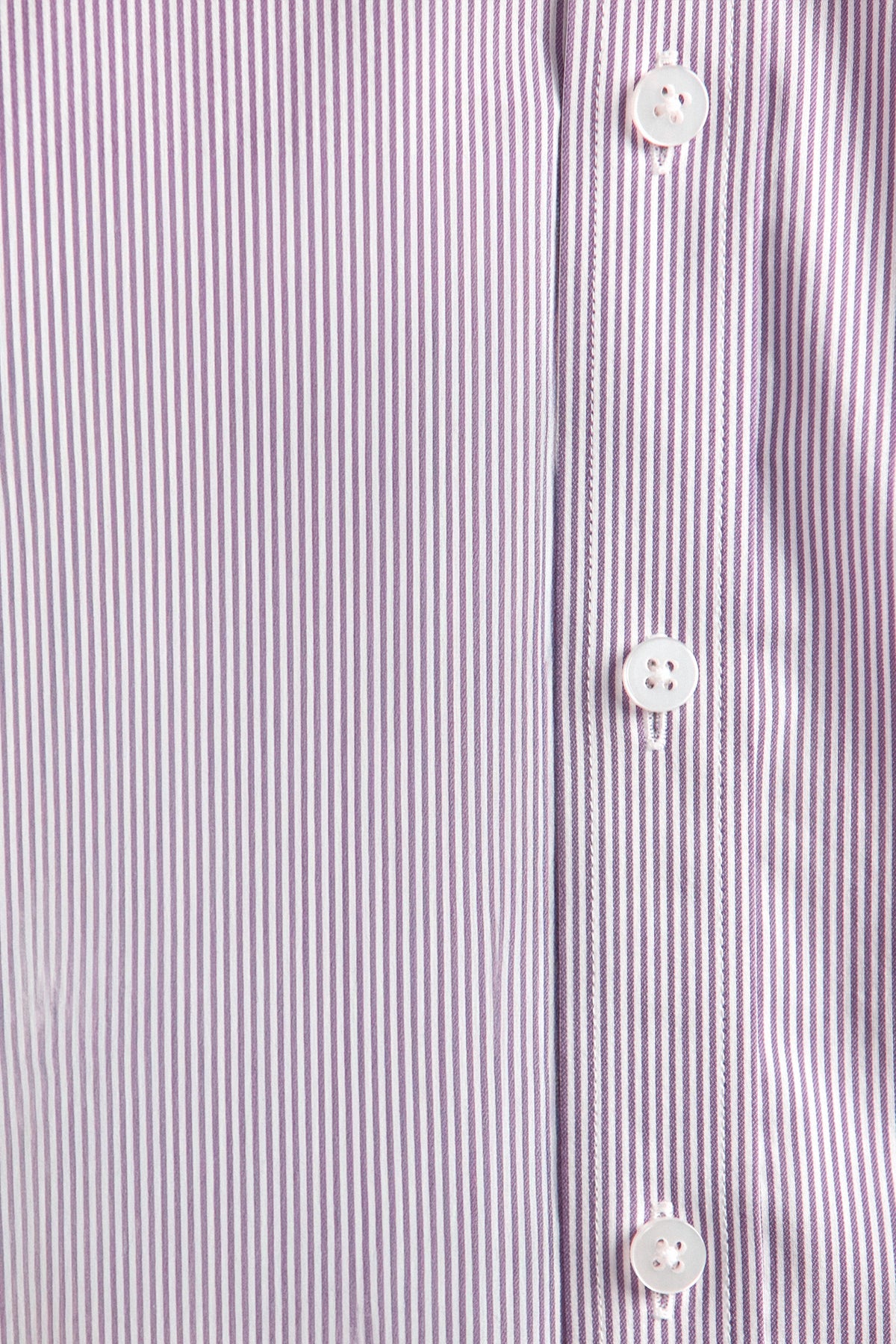 Leader Non-Iron Stripe // Lilac Mini, view 7 of 8