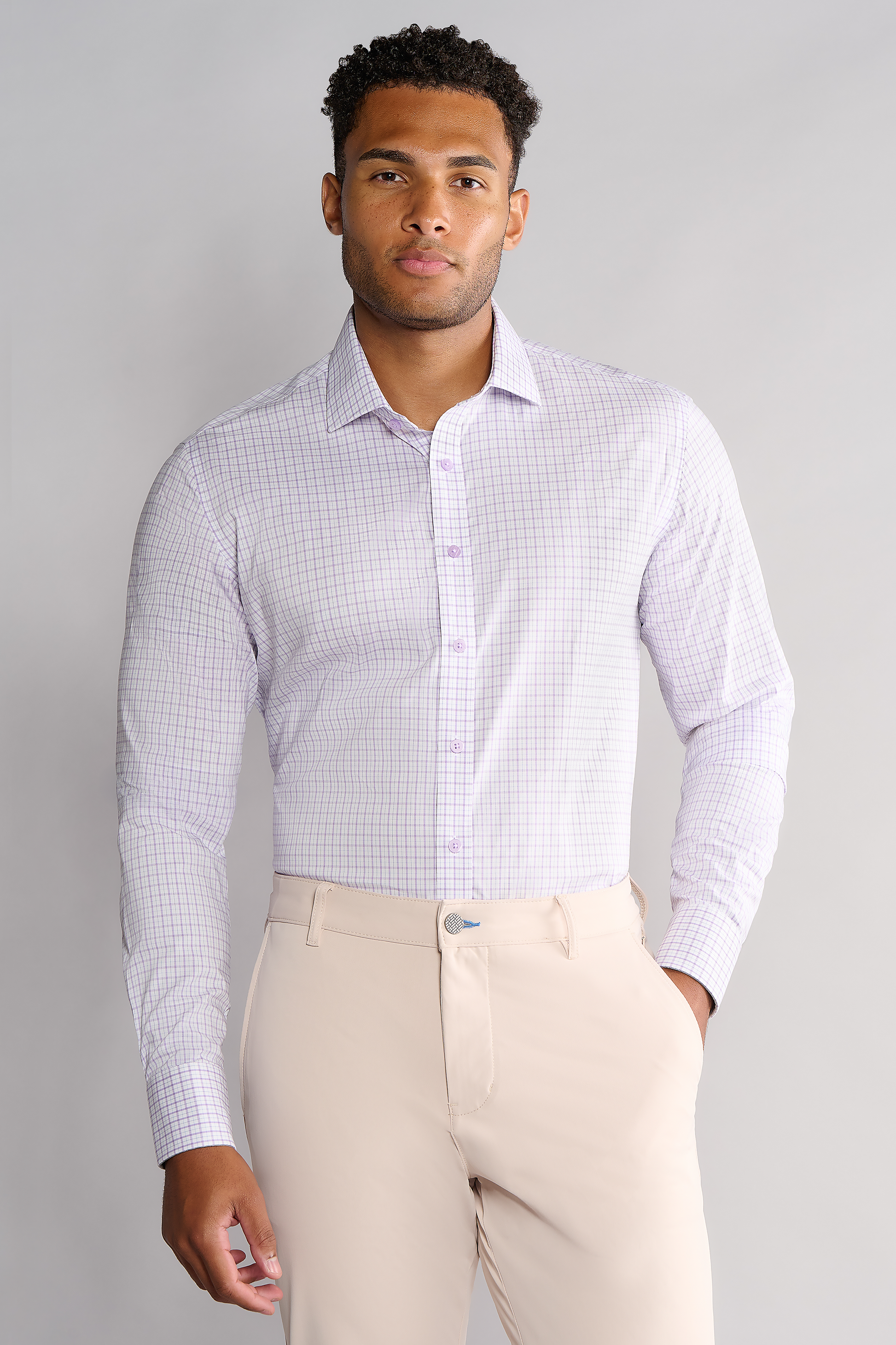 Men's Checkered Dress Shirt Men's Checkered Dress Shirt