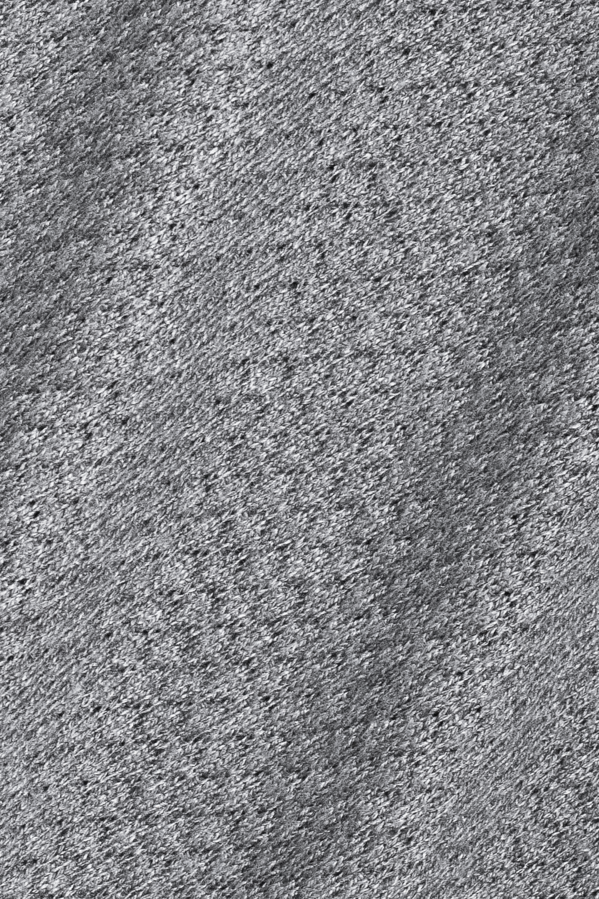 Short Sleeve Sweater Polo Solid // Light Grey