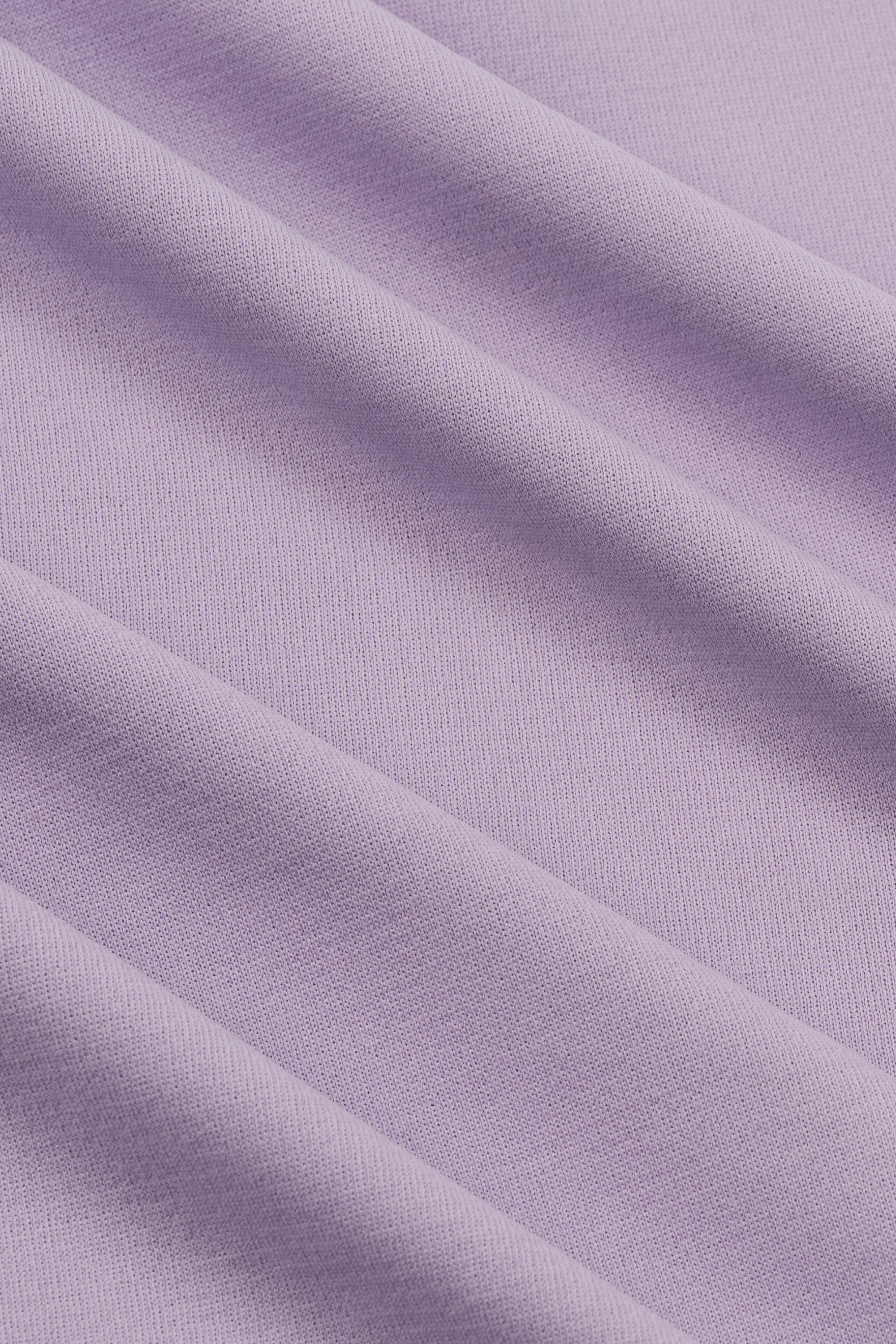 Short Sleeve Polo Solid // Lilac