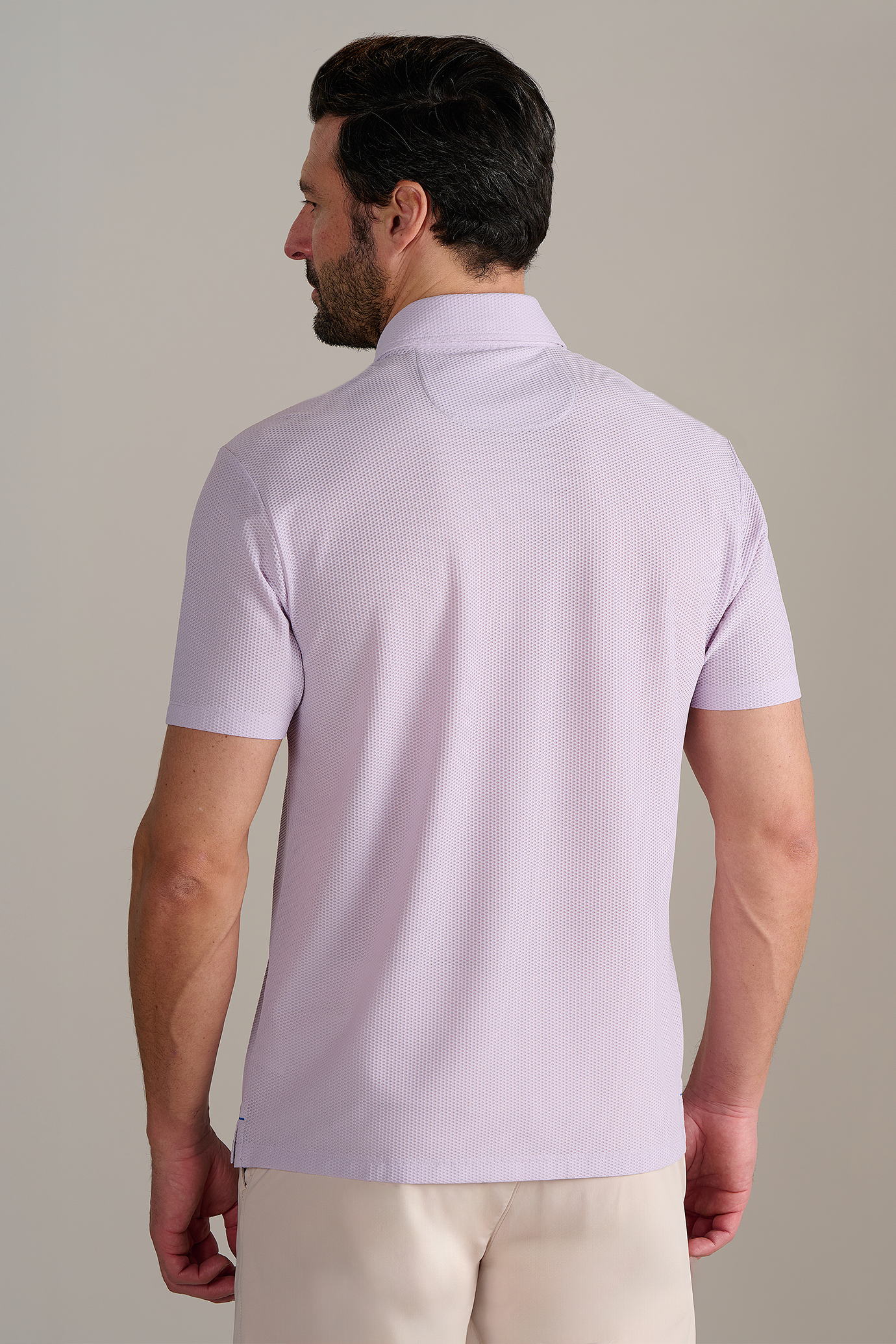 AIR Zip Polo Solid // Lilac