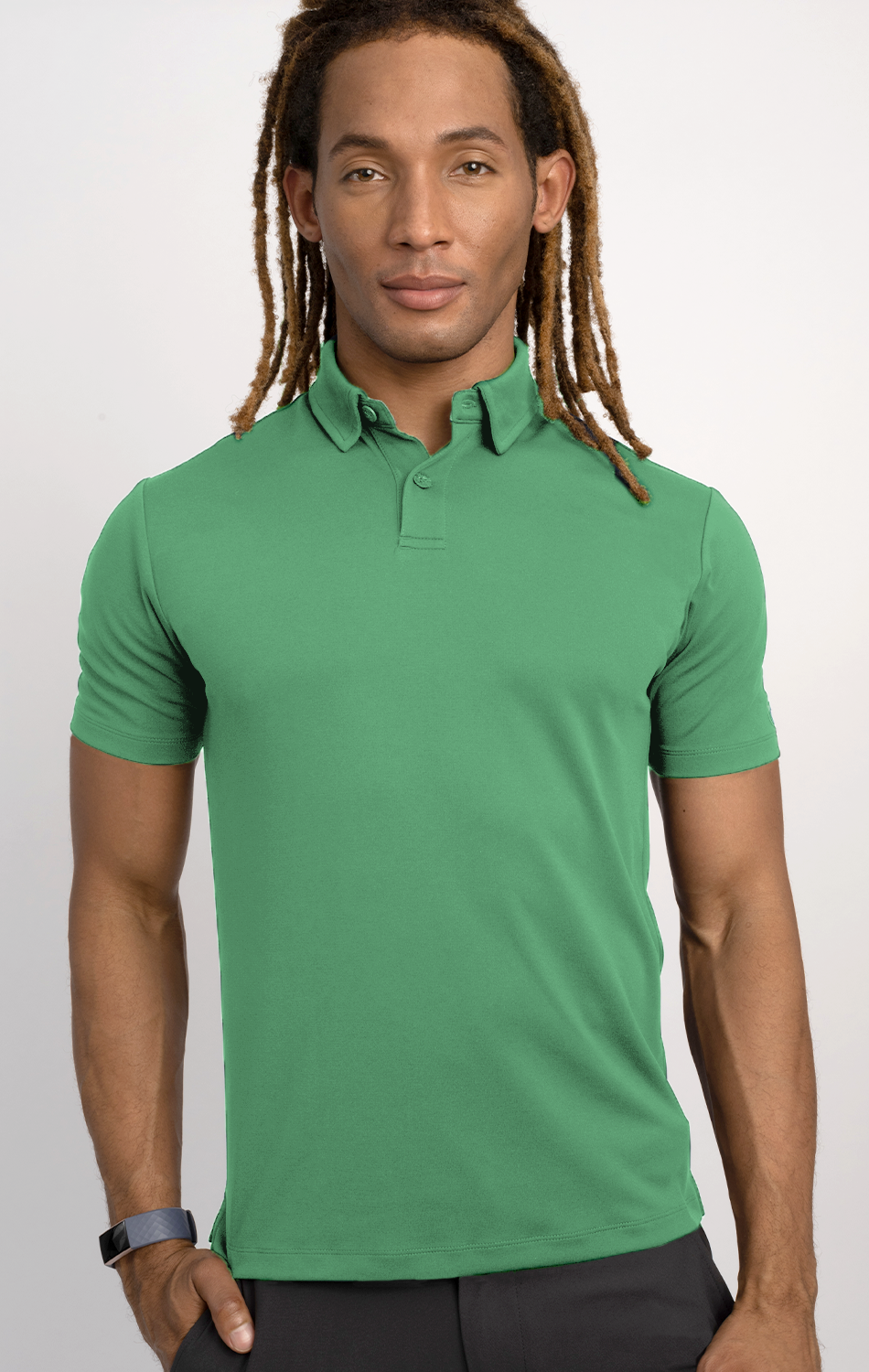 Short Sleeve Polo Solid // Mint