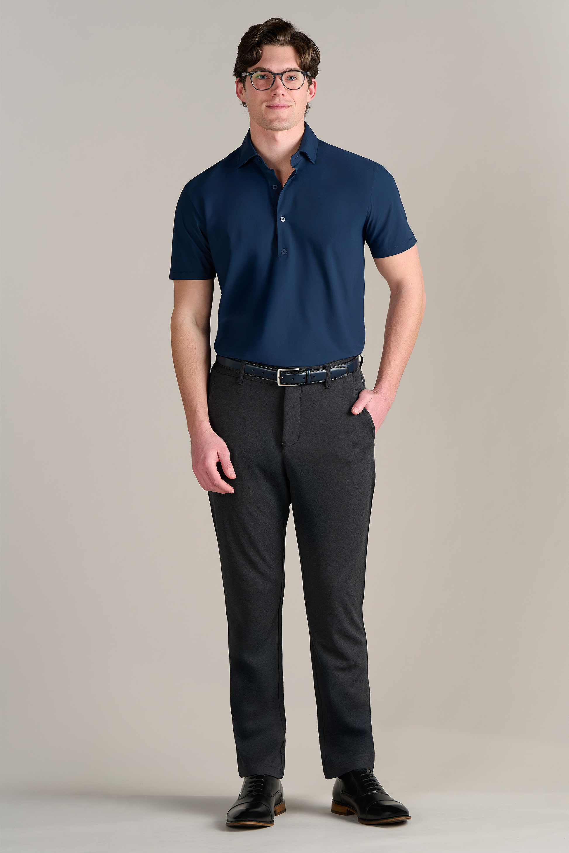 navy blue dress pants with black shirt Blue Dress Pants Black Shirt Black Shirt Navy Pants How's The Fit? R/mensfashion