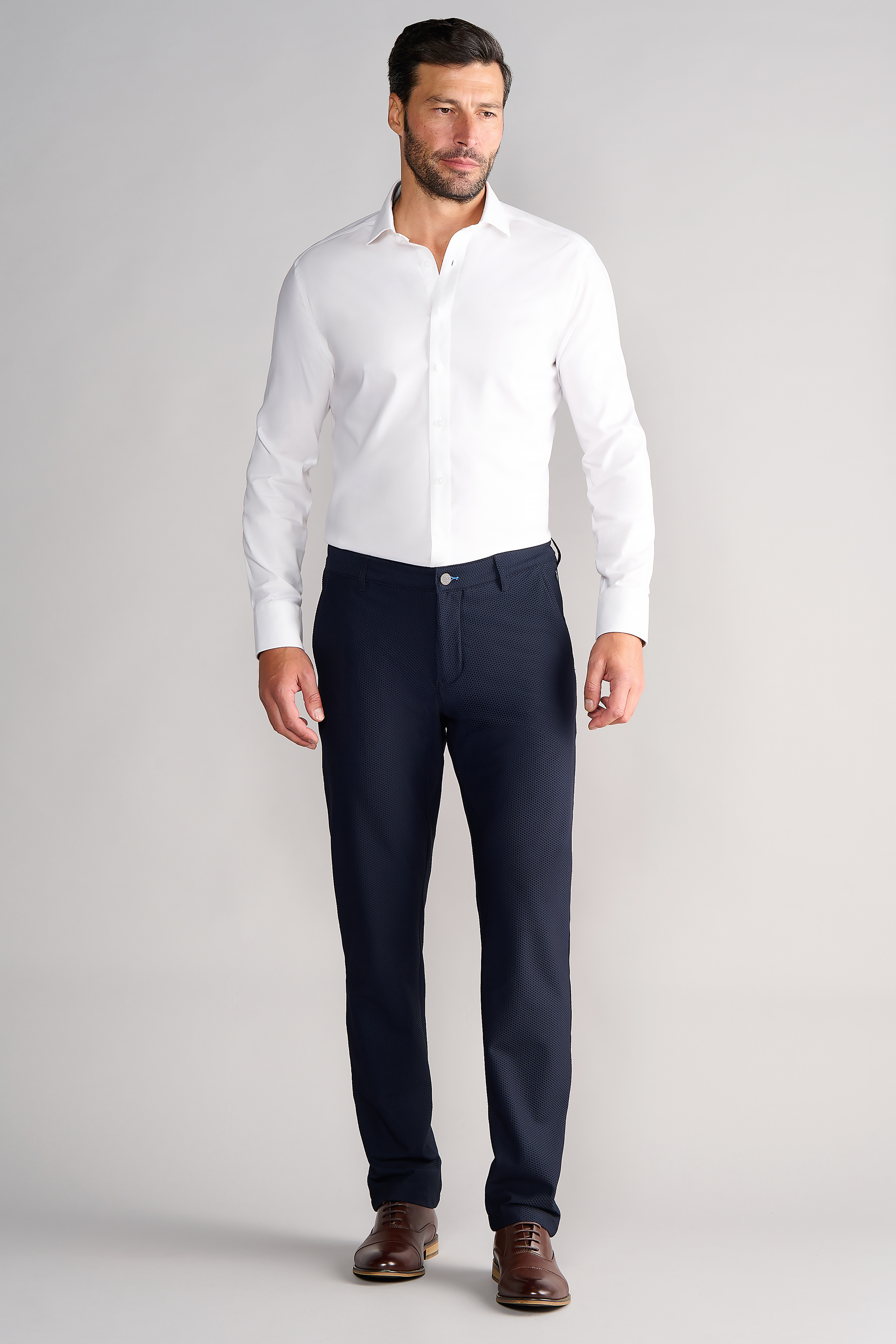 Blue Dress Shirt Navy Pants Men's Oxford Button Down Shirt: Refined Look 2XL / Navy / Eli Blue W Navy Border Blue Dress Shirt Navy Pants Men's Oxford Button Down Shirt: Refined Look 2XL / Navy / Eli Blue W Navy Border