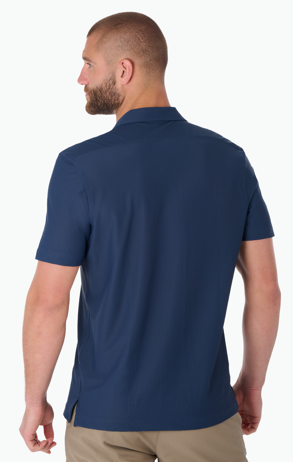 AIR Resort Shirt Solid // Navy