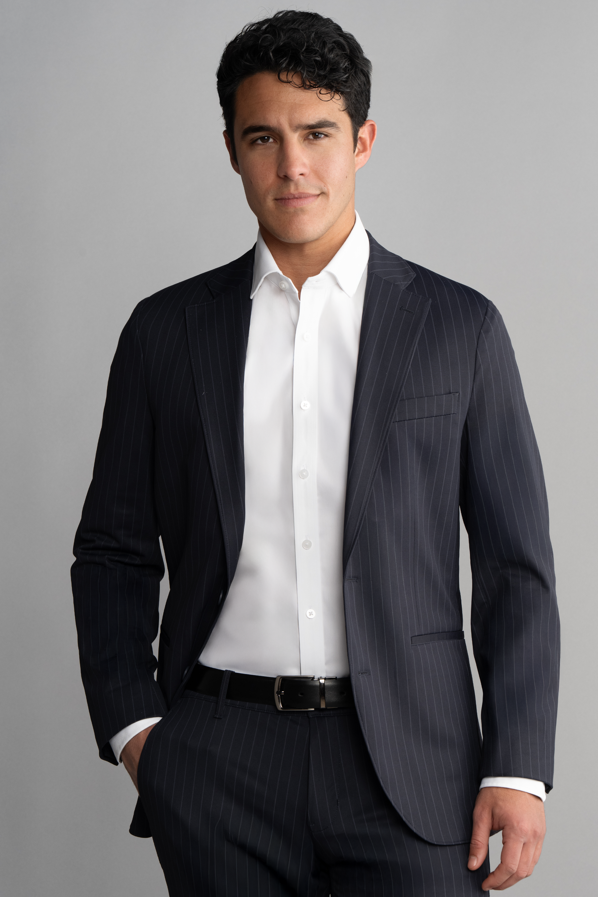 Performance Blazer // Navy Stripe