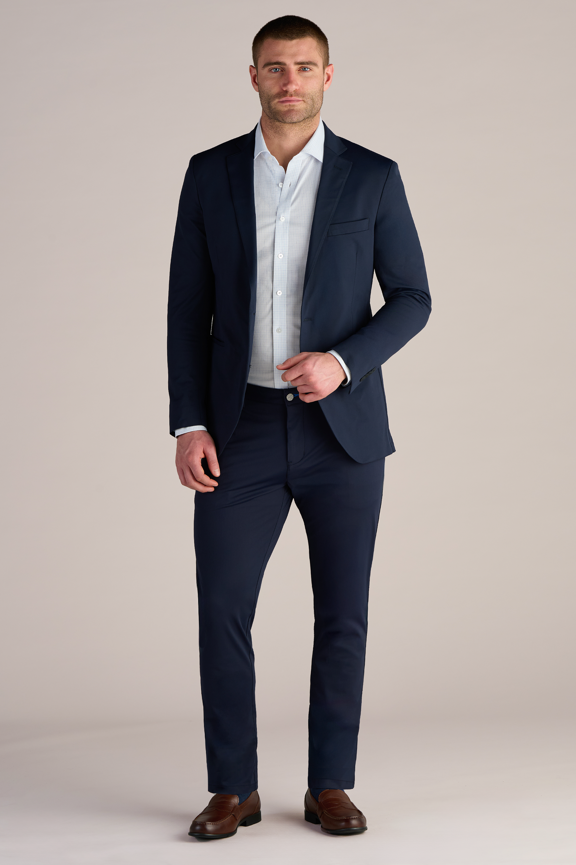 Performance Blazer // Navy Blue