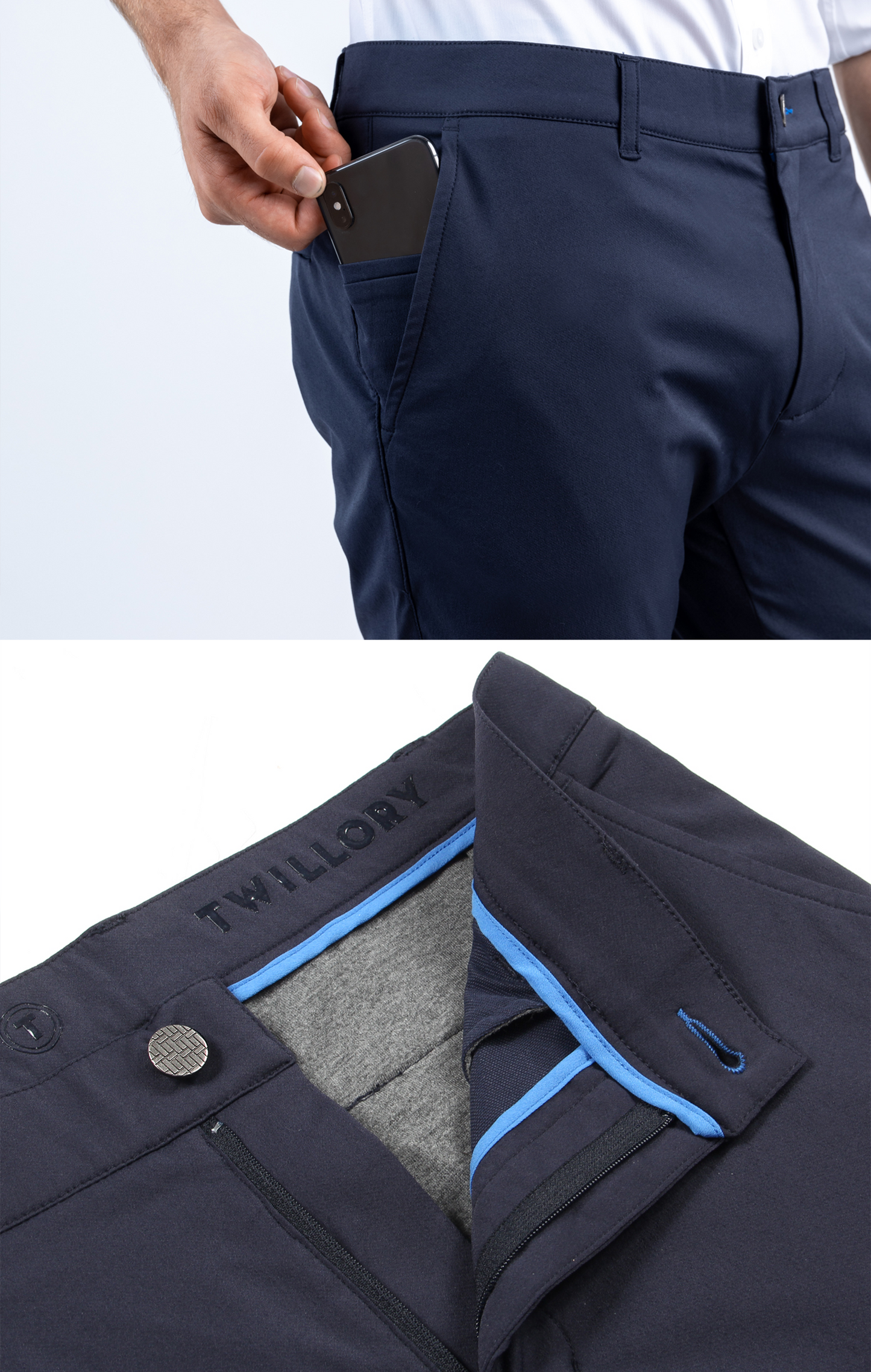 Performance Pants // NAVY BLUE