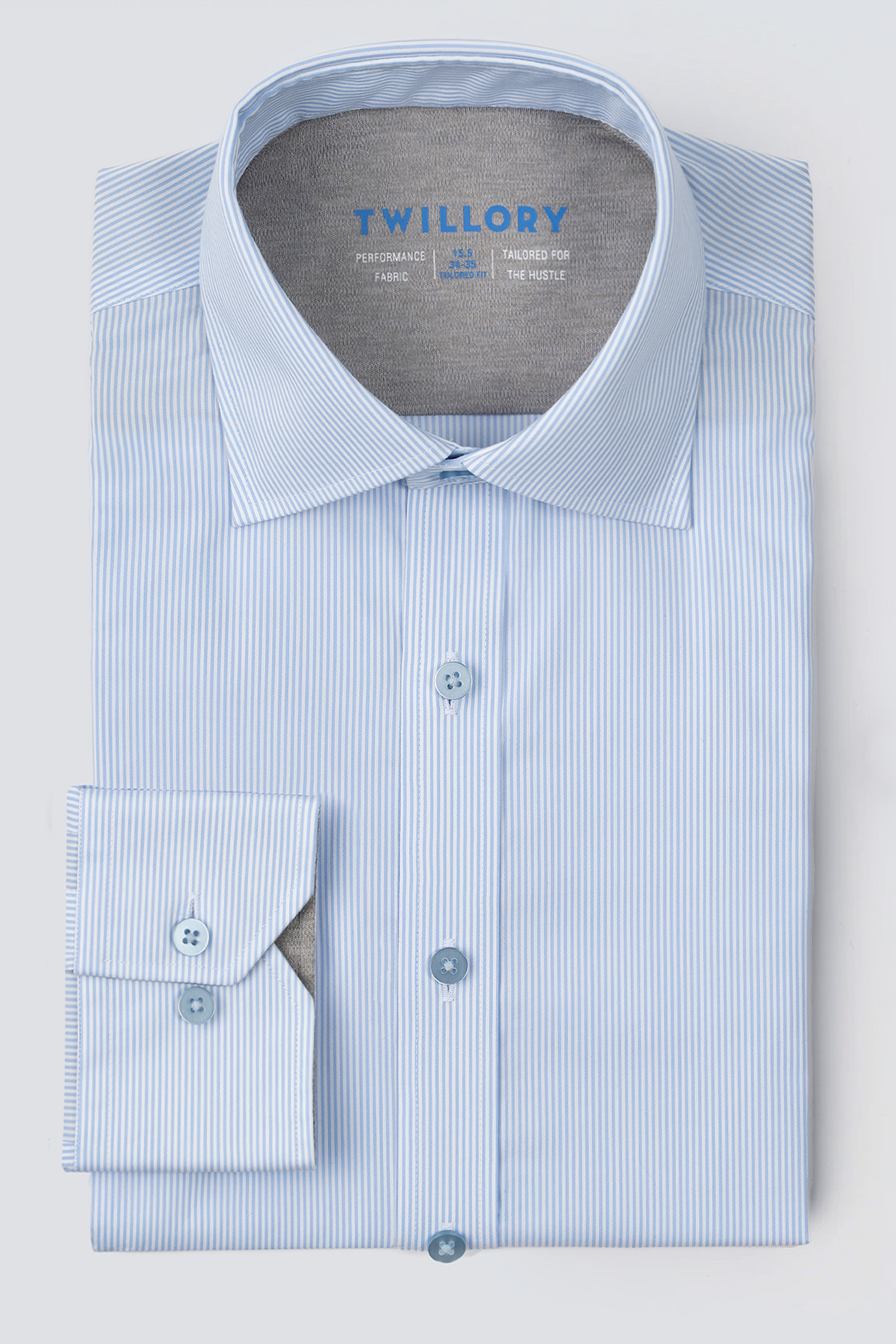 Leader Stripe // Pin Blue