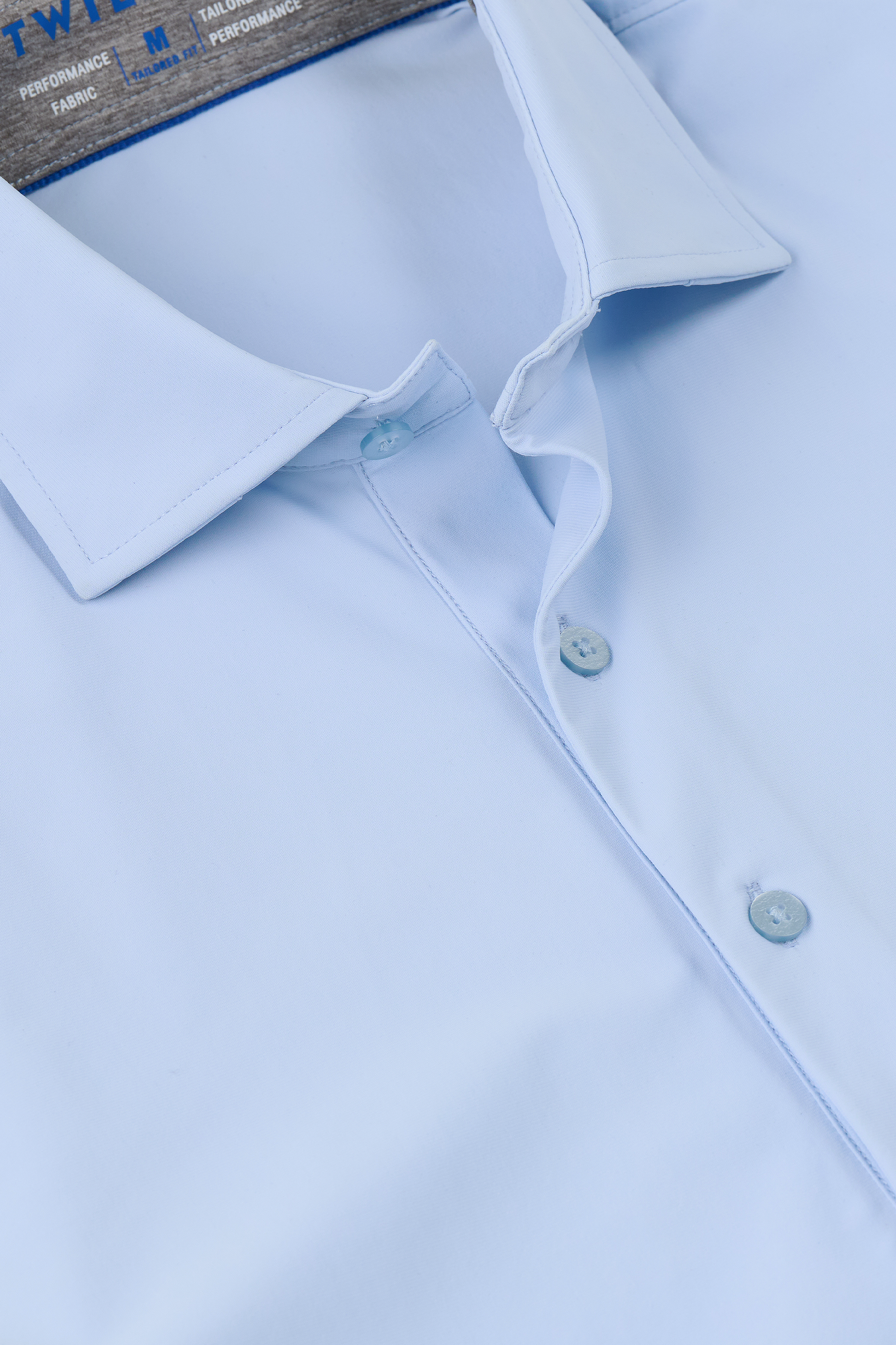 Event Polo Solid // Powder Blue