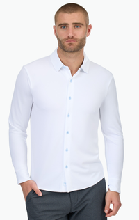 Performance Button Down Polo