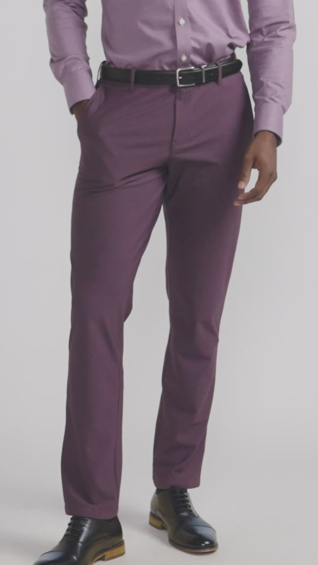 Load video: AIR Pants | Plum