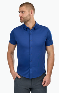 Performance Short Sleeve Button Down Polo