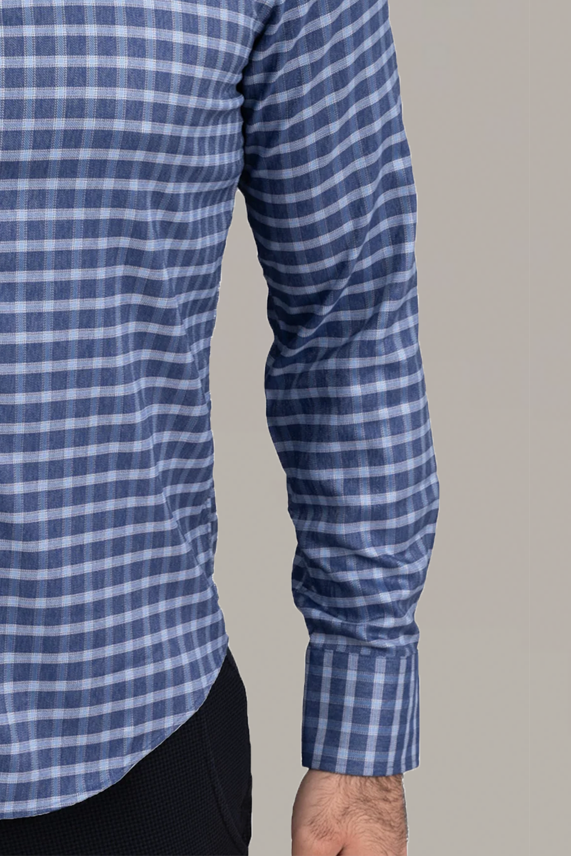 untuck(able) Denim Windowpane