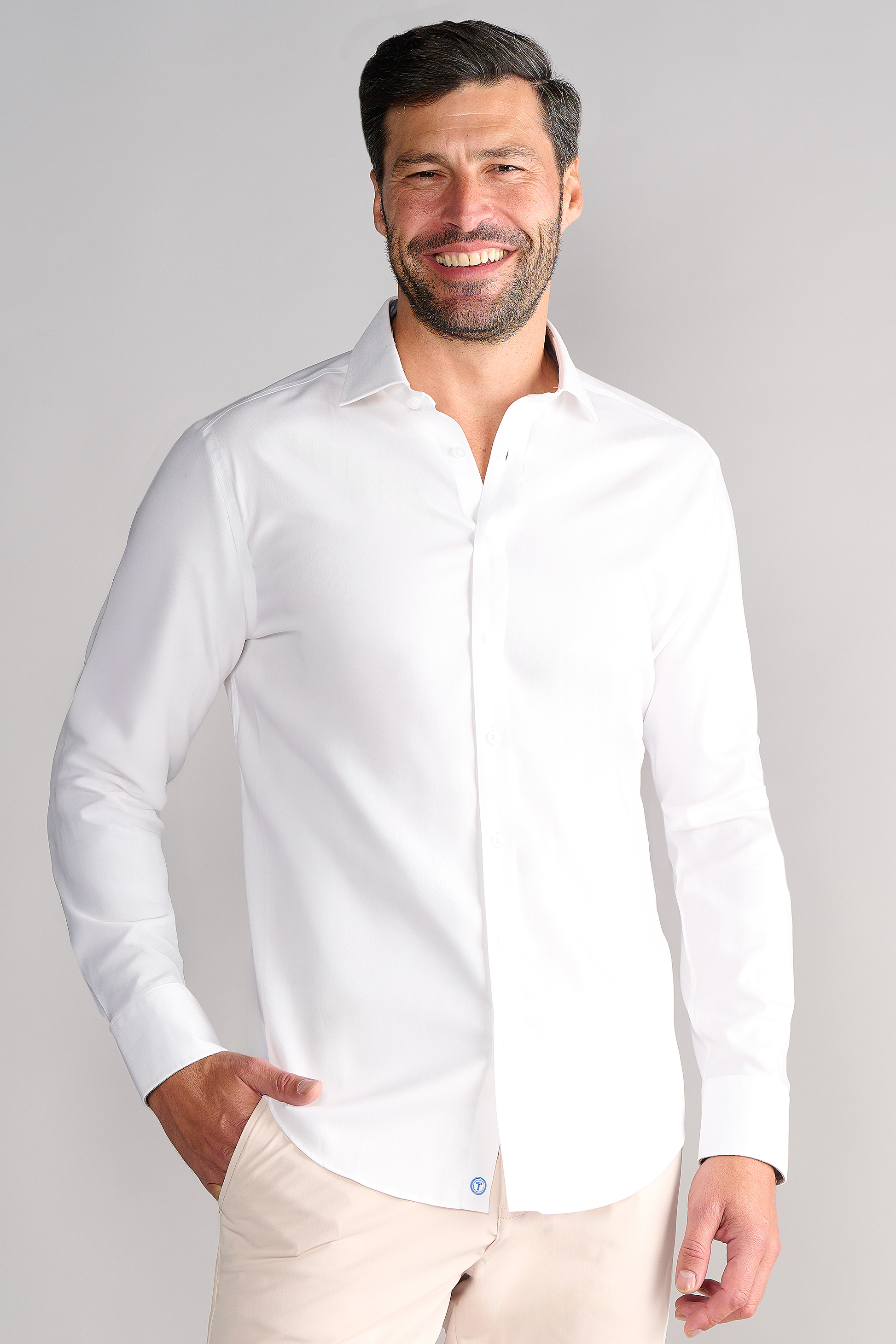 undershirt for white dress shirt Twill Natural Stretch Cotton Key Features Button Down Best Dress Shirt