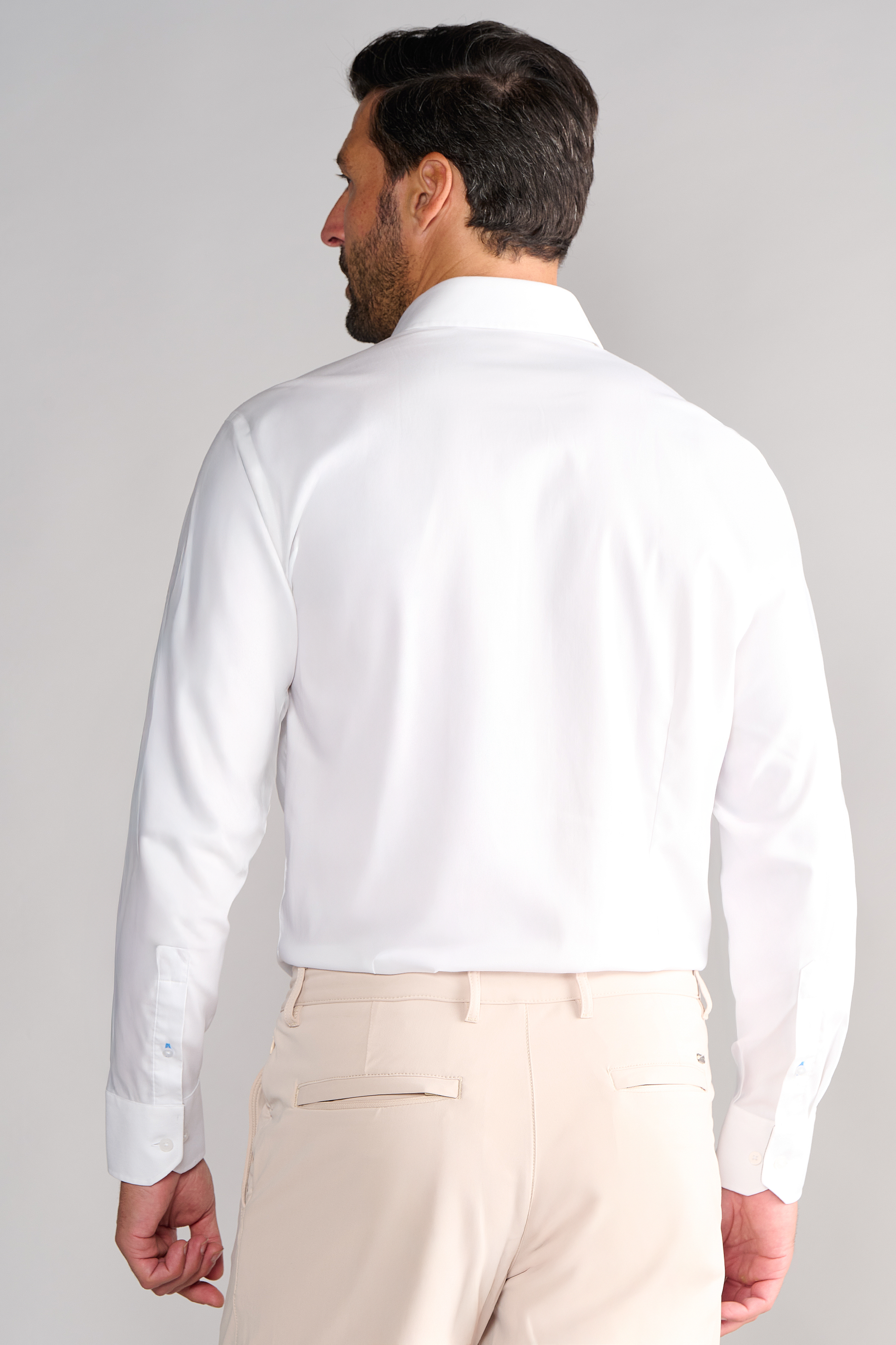 Men's White Performance Dress Shirt (Best Moisture Wicking & Breathable) Twillory Men's White Performance Dress Shirt (Best Moisture Wicking & Breathable) Twillory