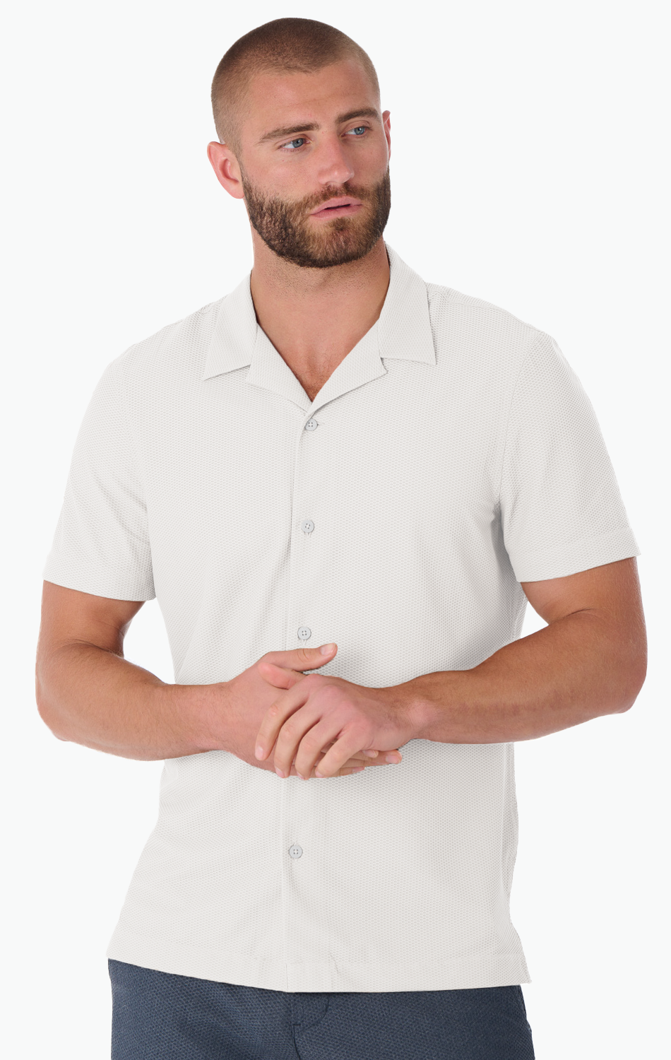 AIR Resort Shirt Solid // White