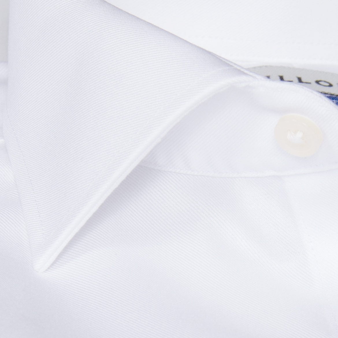 Non-Iron White Twill