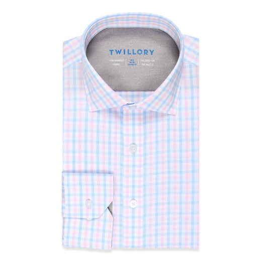 INVESTOR // Performance Pink Blue Tattersall