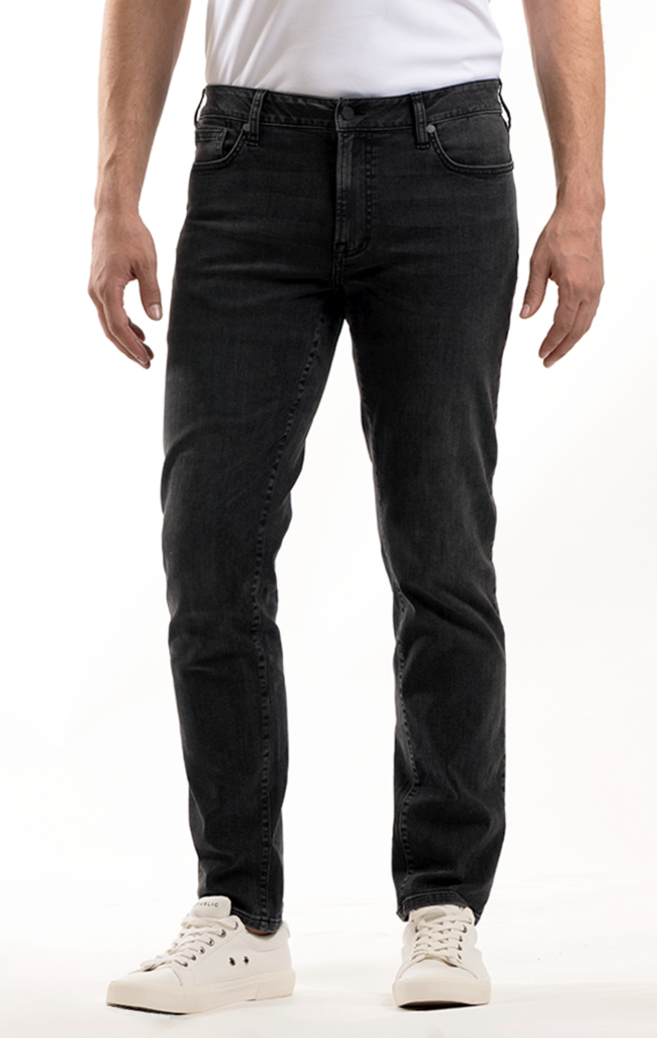 Performance Denim // ACID WASH BLACK